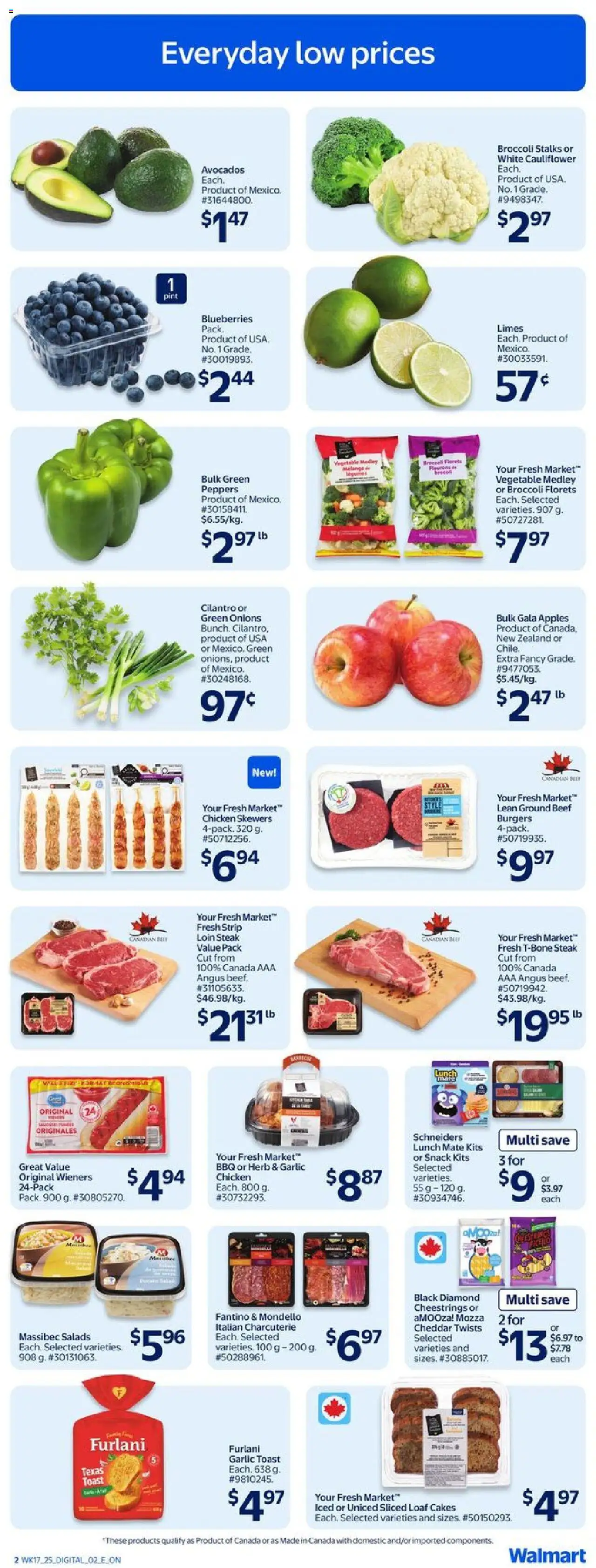 Walmart flyer valid from May 22, 2025 - page number 3