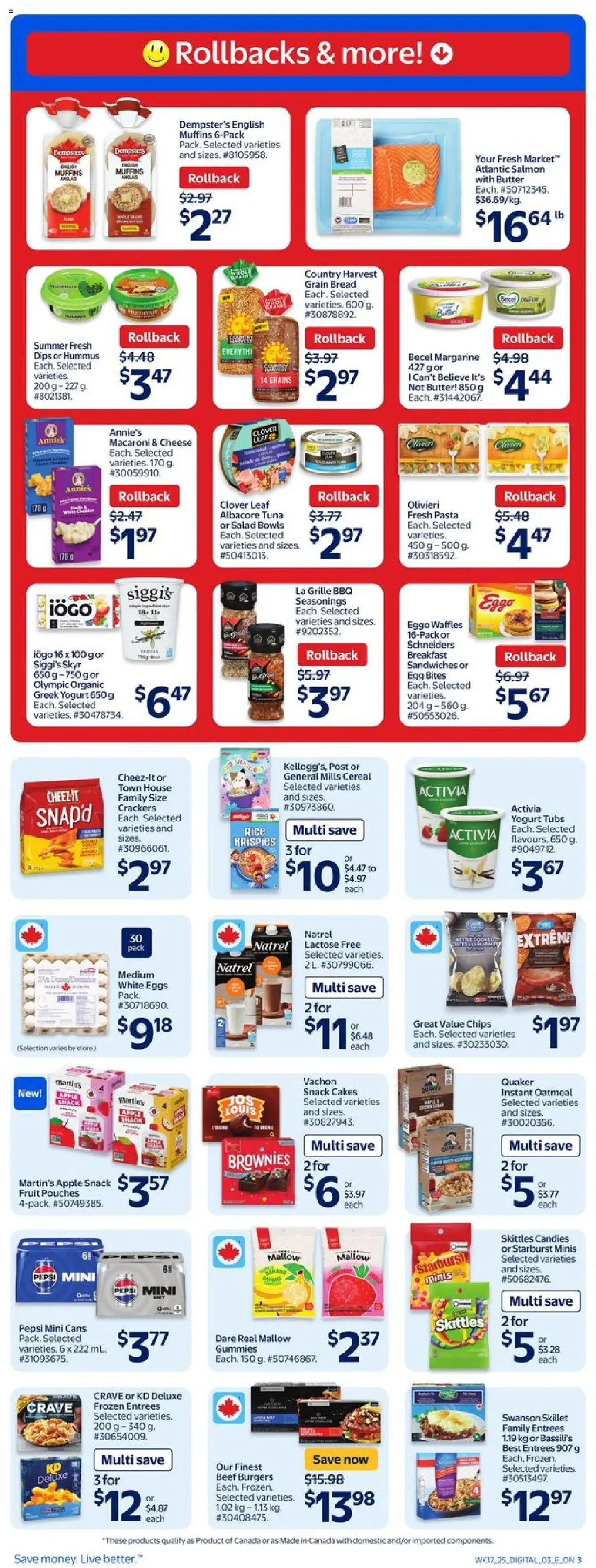 Walmart flyer valid from May 22, 2025 - page number 4