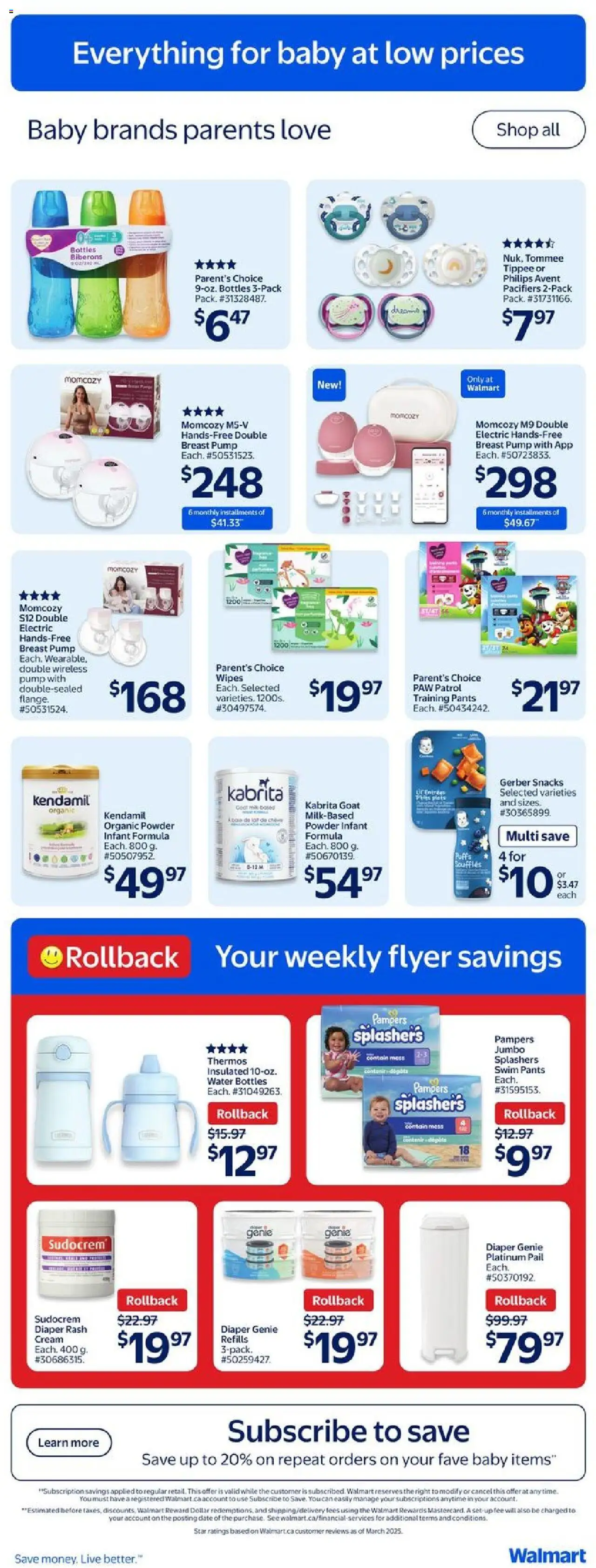 Walmart flyer valid from May 22, 2025 - page number 10