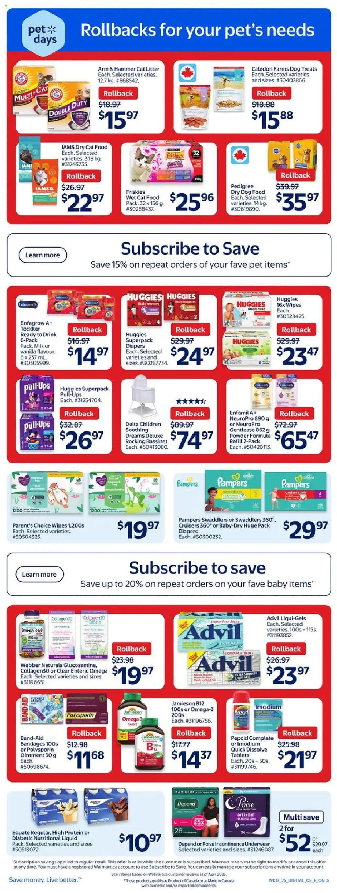 Walmart flyer valid from May 22, 2025 - page number 12