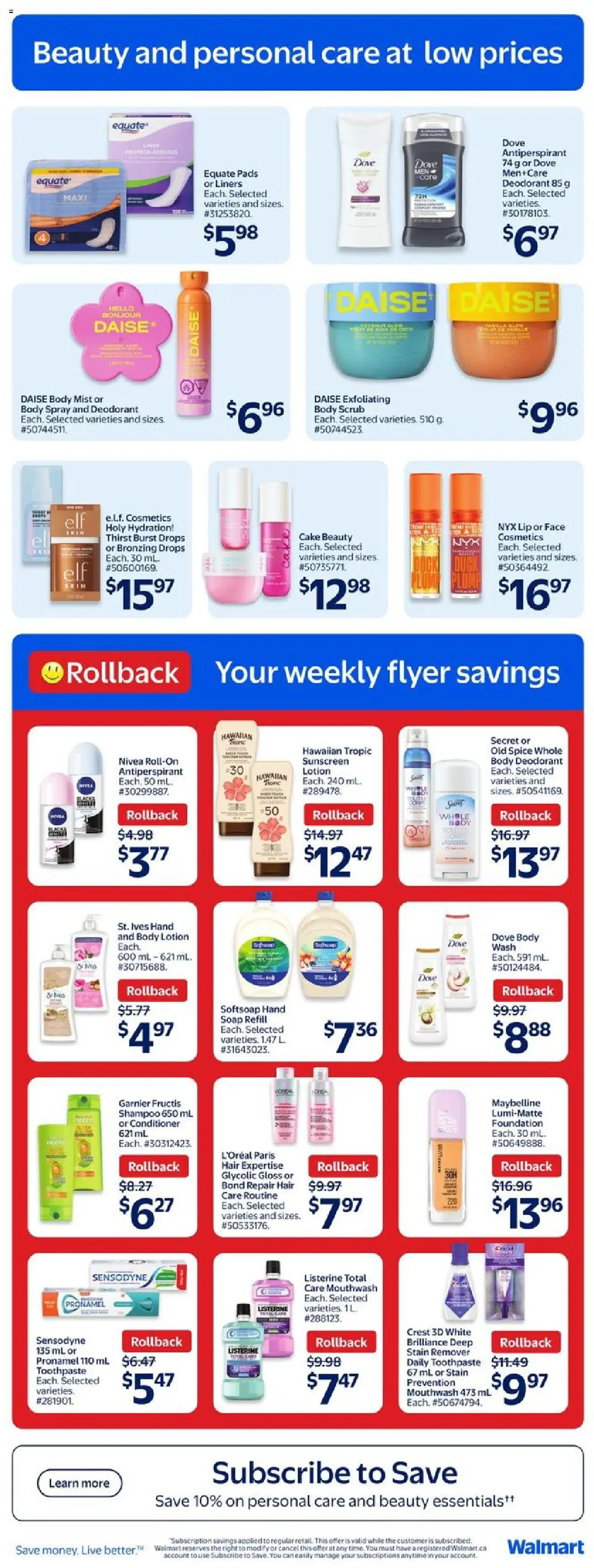 Walmart flyer valid from May 22, 2025 - page number 16