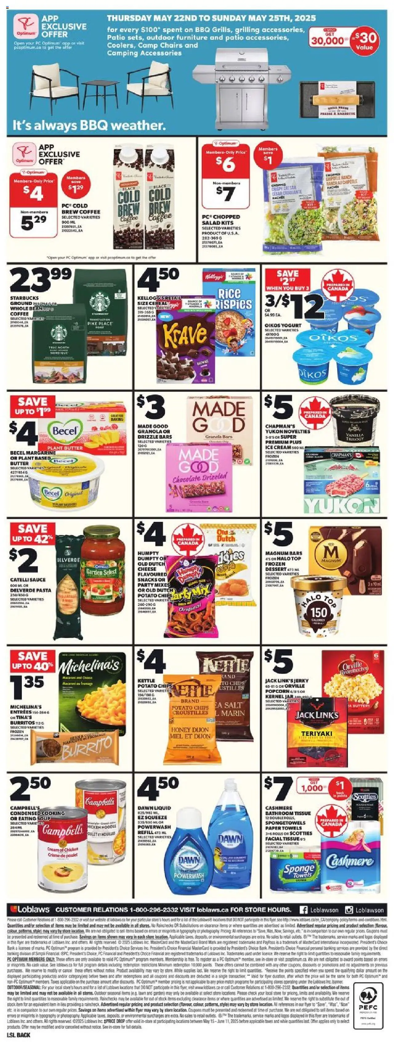 Loblaws flyer valid from May 22, 2025 - page number 4