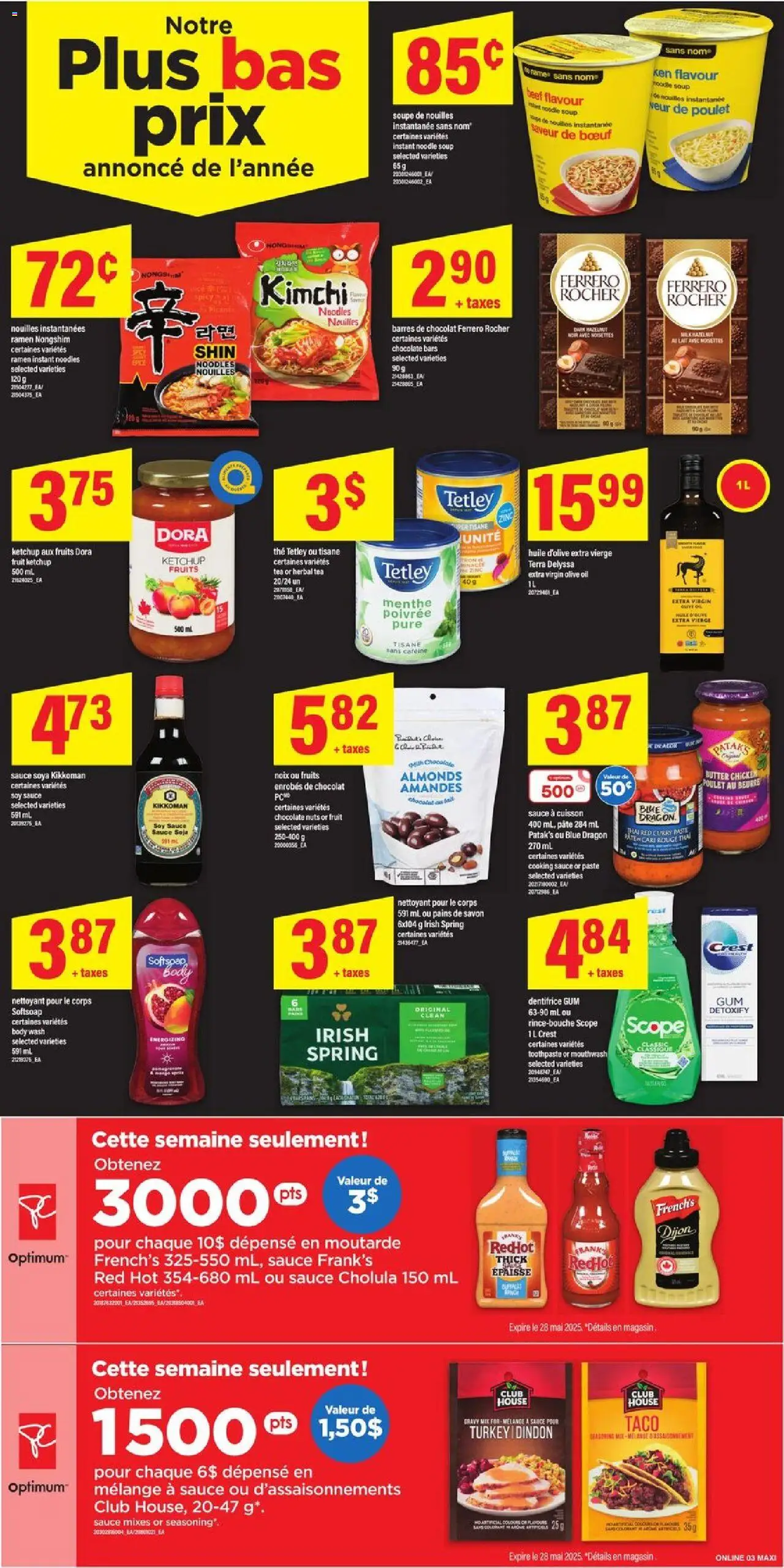 Maxi flyer valid from May 22, 2025 - page number 7