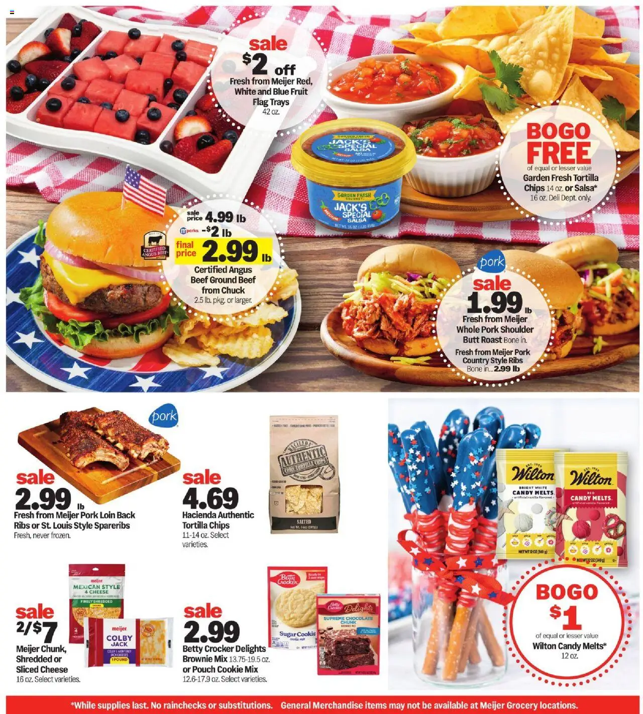 MEIJER AD from 05/25/2025 - Memorial Day Deals - PREVIEW - Page number 2