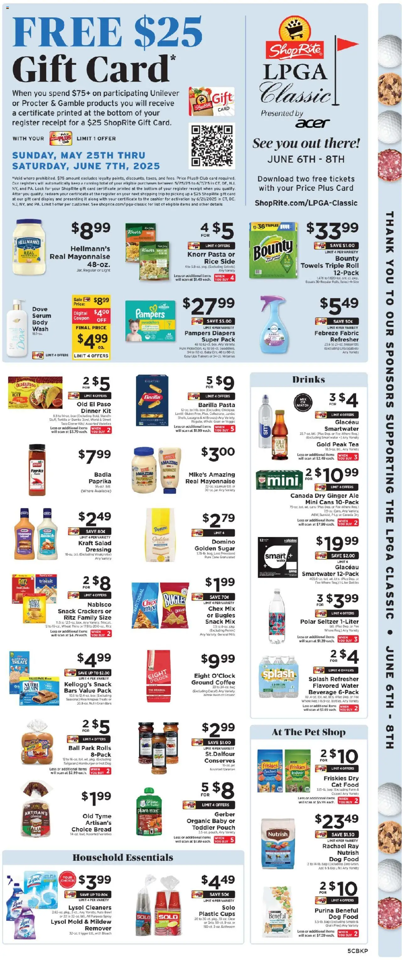 ShopRite Circular from 05/25/2025 >> Weekly Ad, flyer - Page number 6