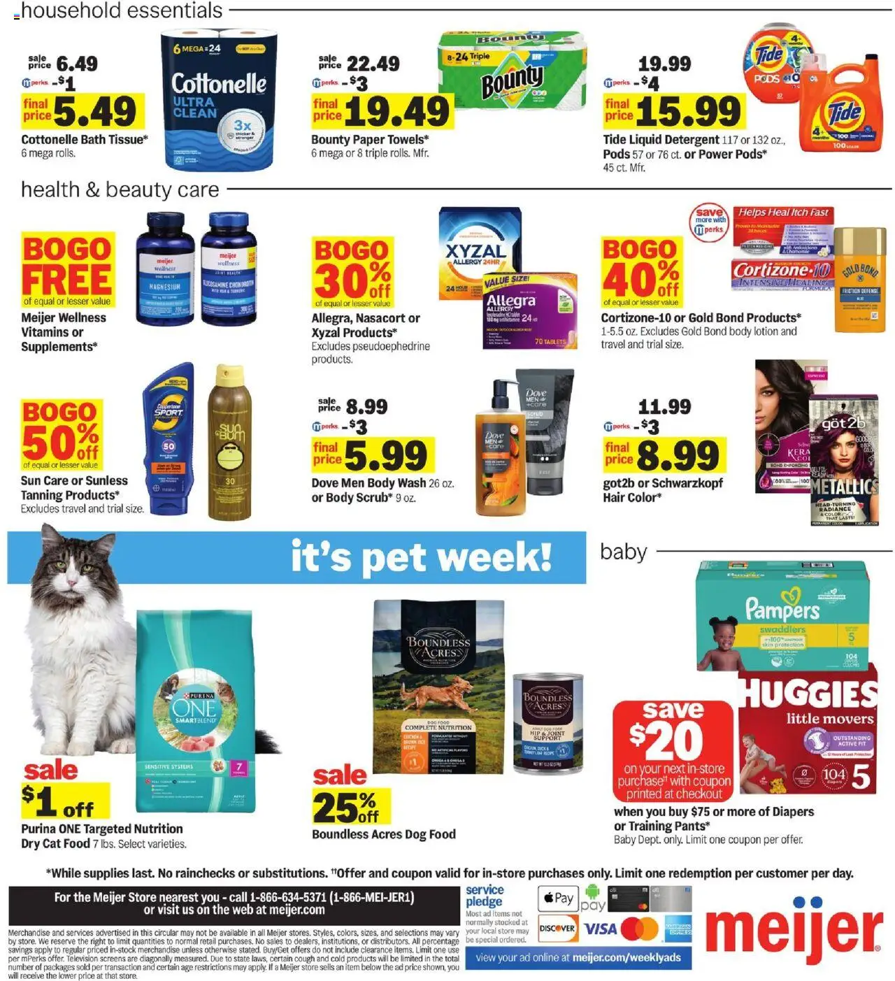 MEIJER AD from 05/18/2025 - Weekly Ad - MI - PREVIEW - Page number 4