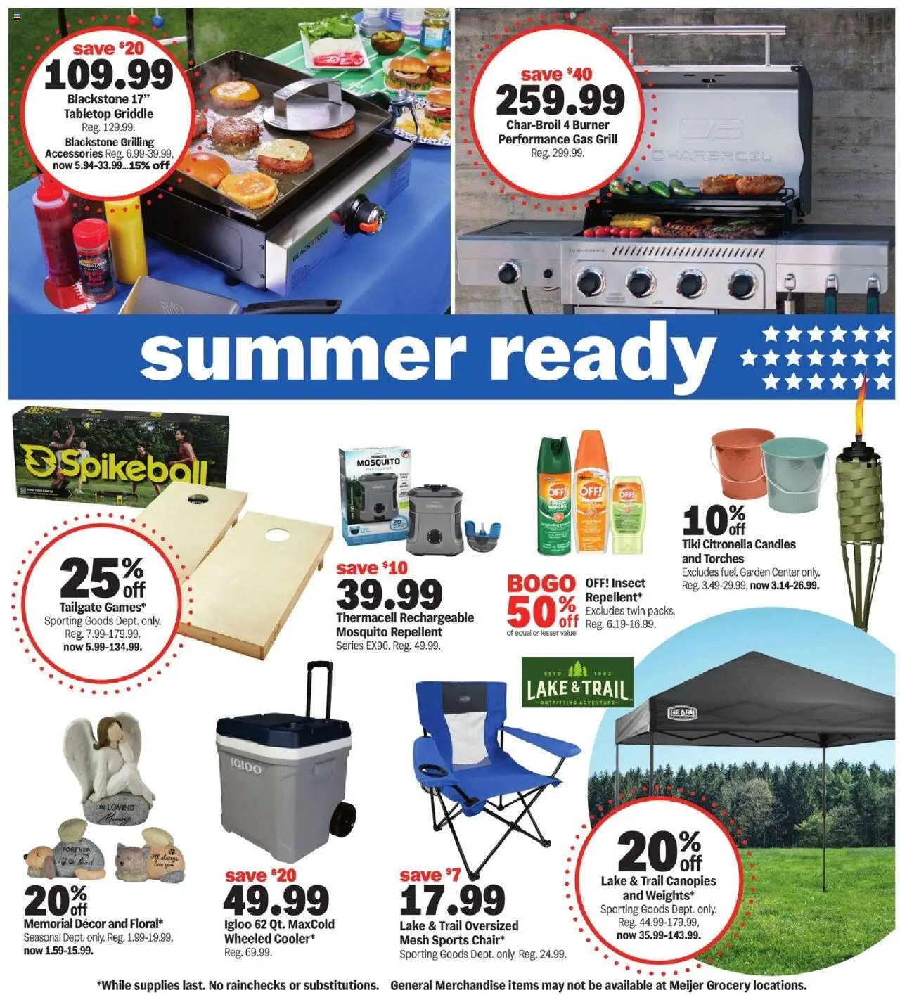 MEIJER AD from 05/25/2025 - Summer kickoff - PREVIEW - Page number 2