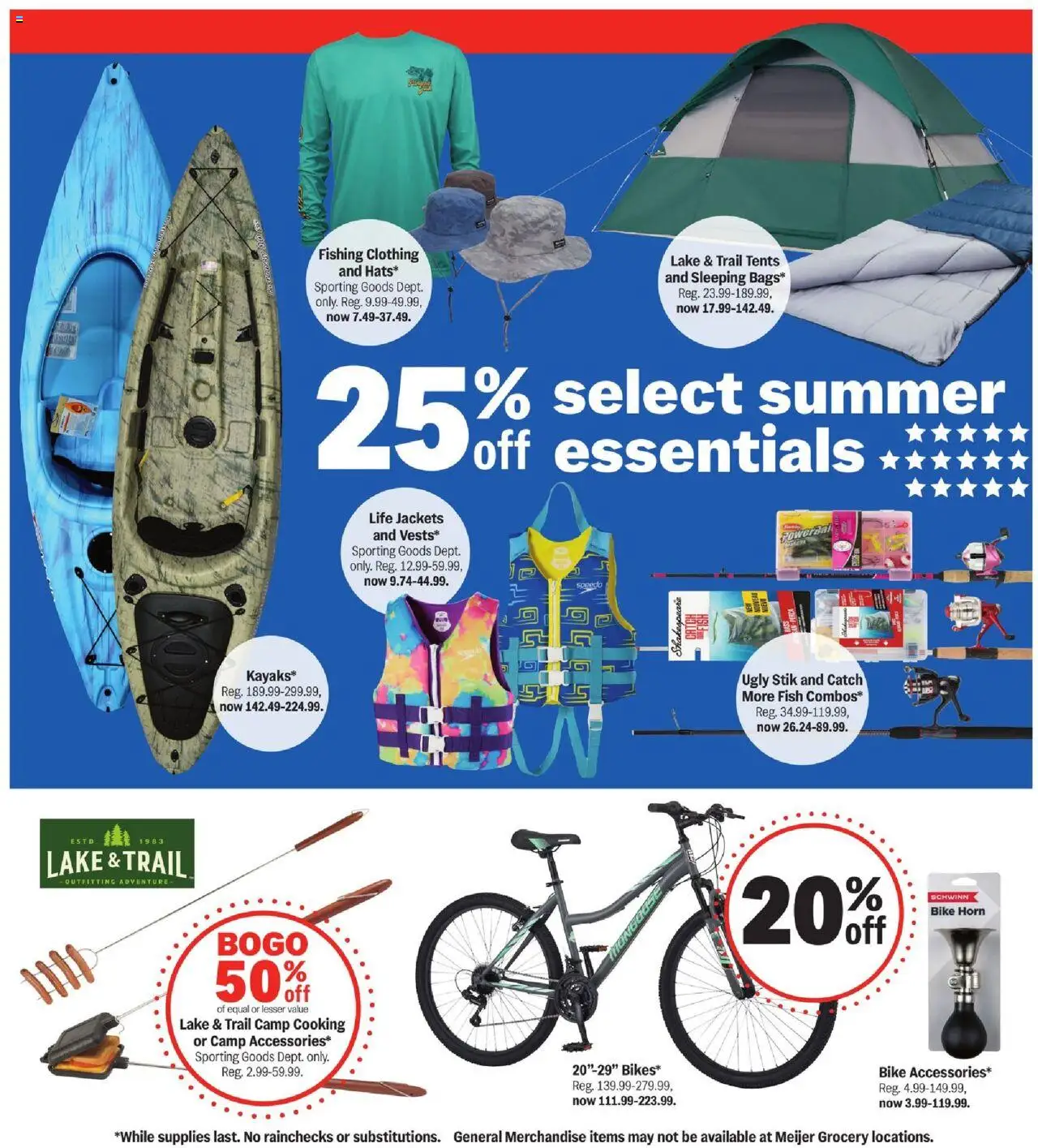 MEIJER AD from 05/25/2025 - Summer kickoff - PREVIEW - Page number 4
