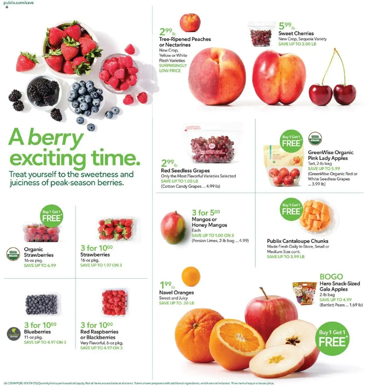 Publix Weekly ad from (05/28/2025) - Ad this week, Flyer - Page number 6