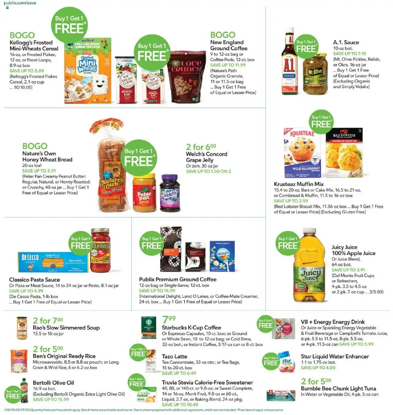 Publix Weekly ad from (05/28/2025) - Ad this week, Flyer - Page number 10