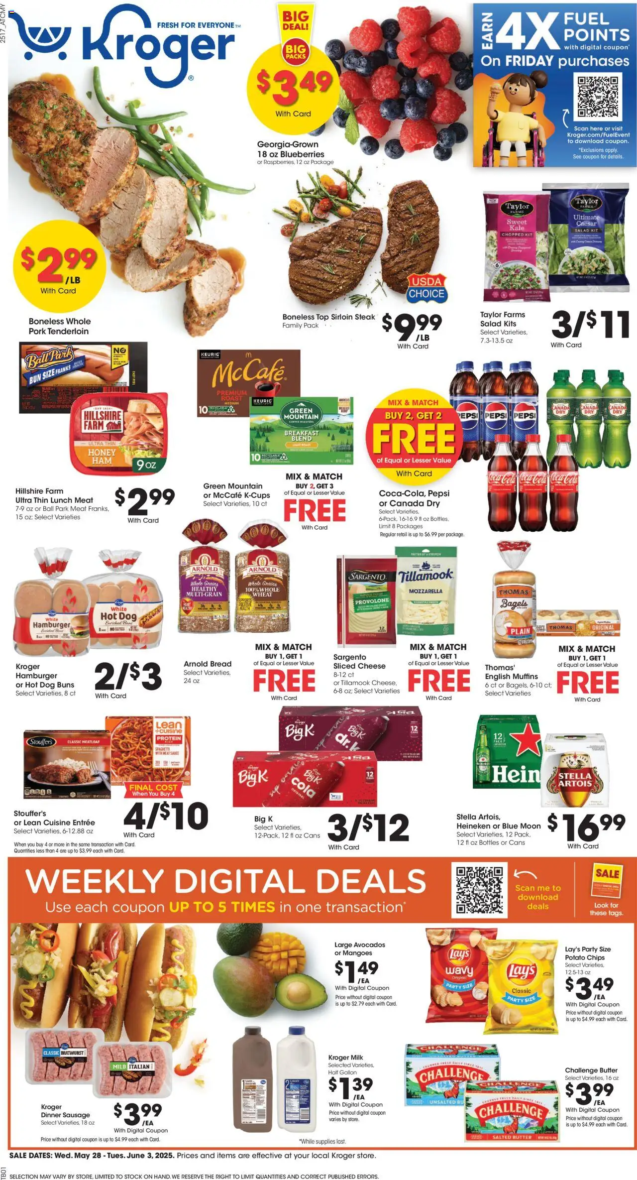 KROGER Weekly ad from 05/28/2025 >> Ad for next week