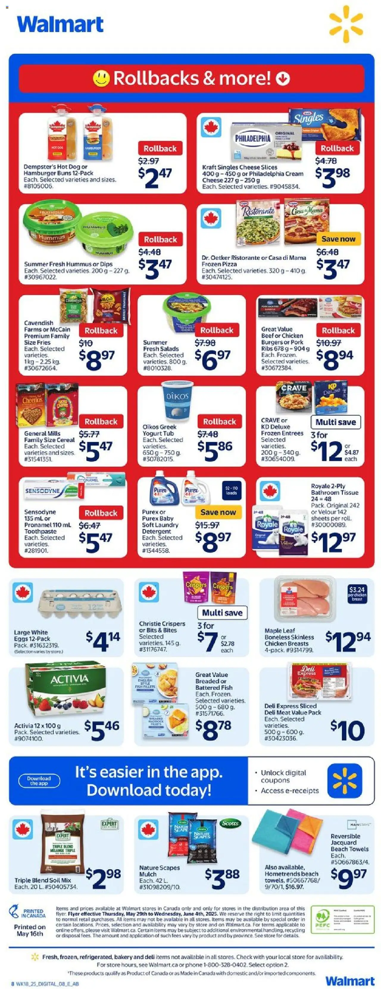 Walmart flyer valid from May 29, 2025 - page number 2