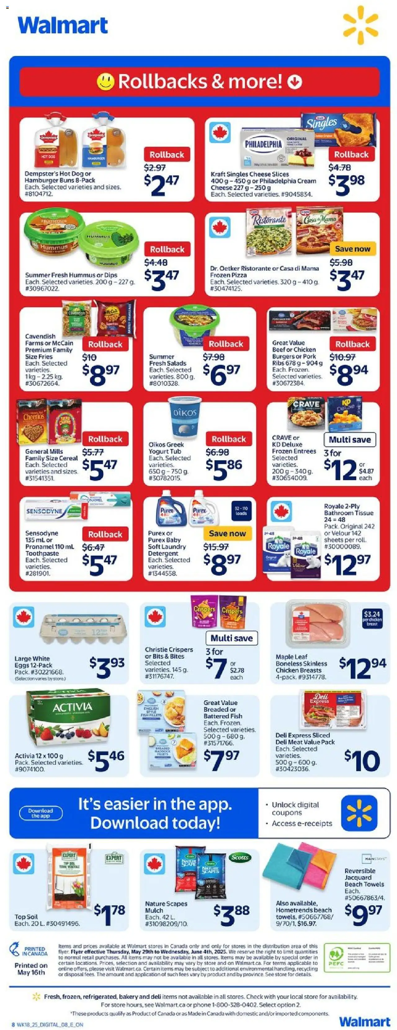 Walmart flyer valid from May 29, 2025 - page number 2