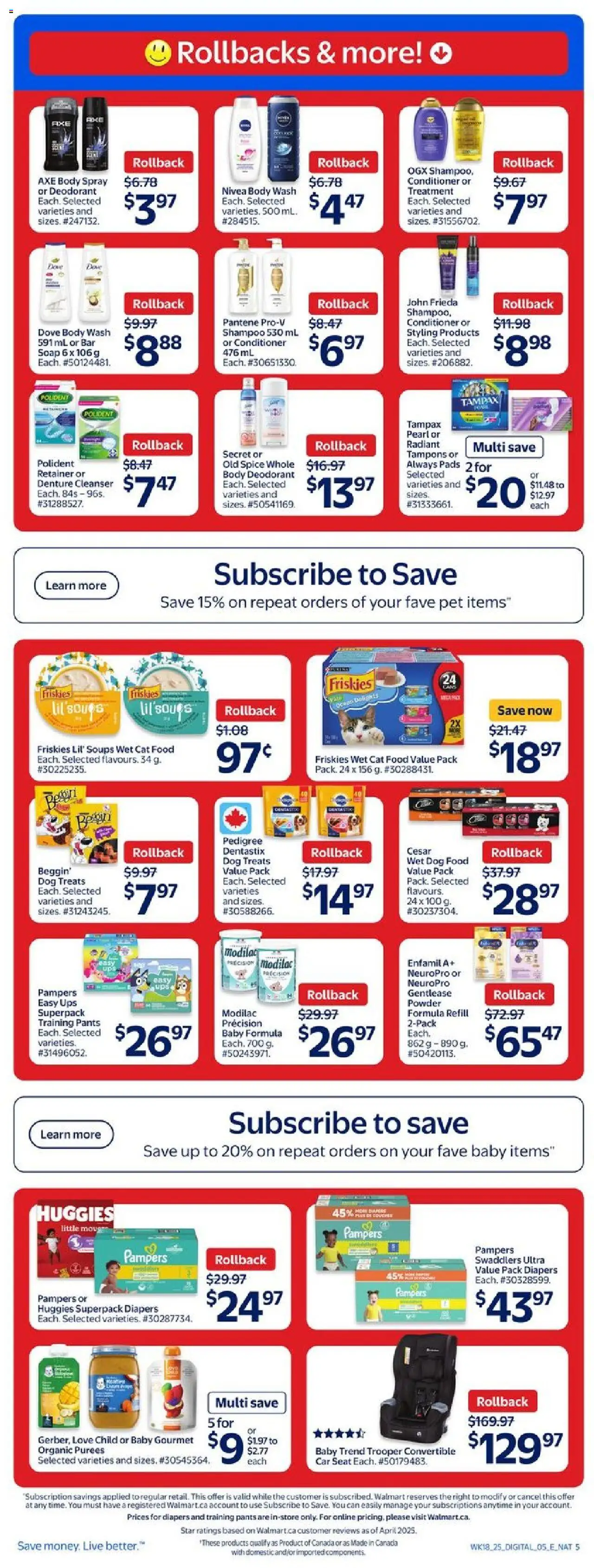 Walmart flyer valid from May 29, 2025 - page number 14