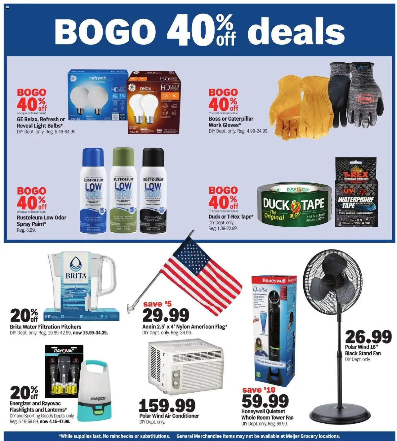 MEIJER AD from 06/01/2025 - Find great gifts for Dad - PREVIEW - Page number 11