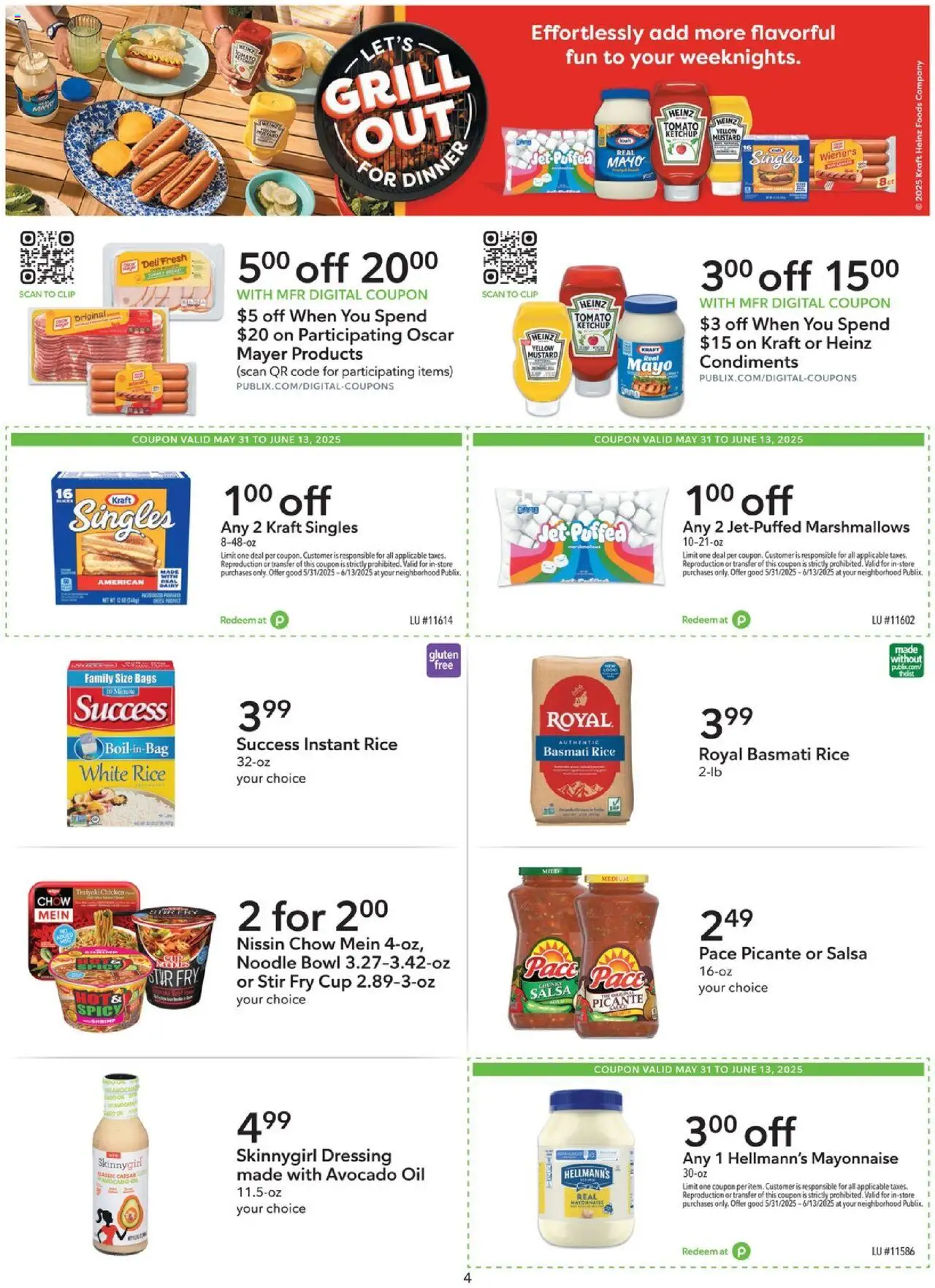 Publix Weekly ad from (05/31/2025) - Ad this week, Flyer - Page number 4