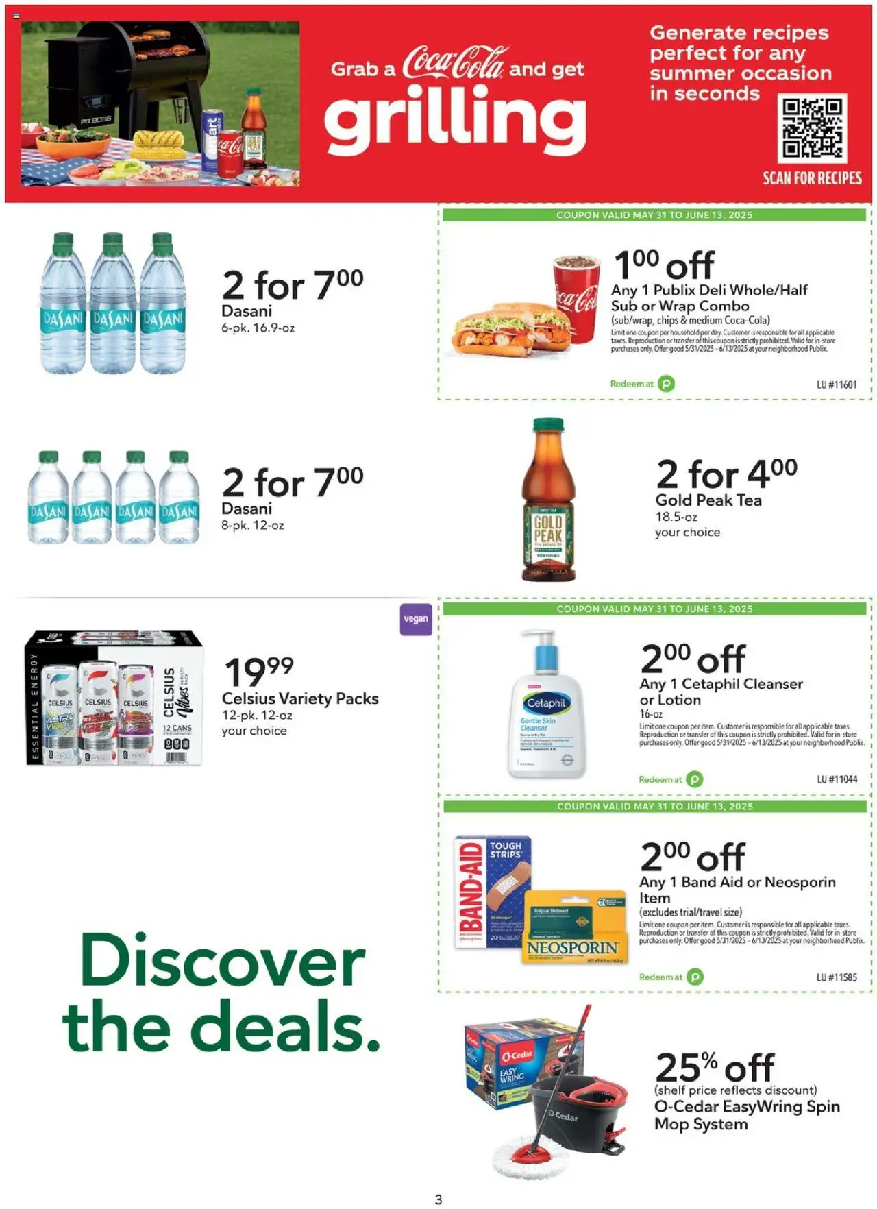 Publix Weekly ad from (05/31/2025) - Ad this week, Flyer - Page number 3