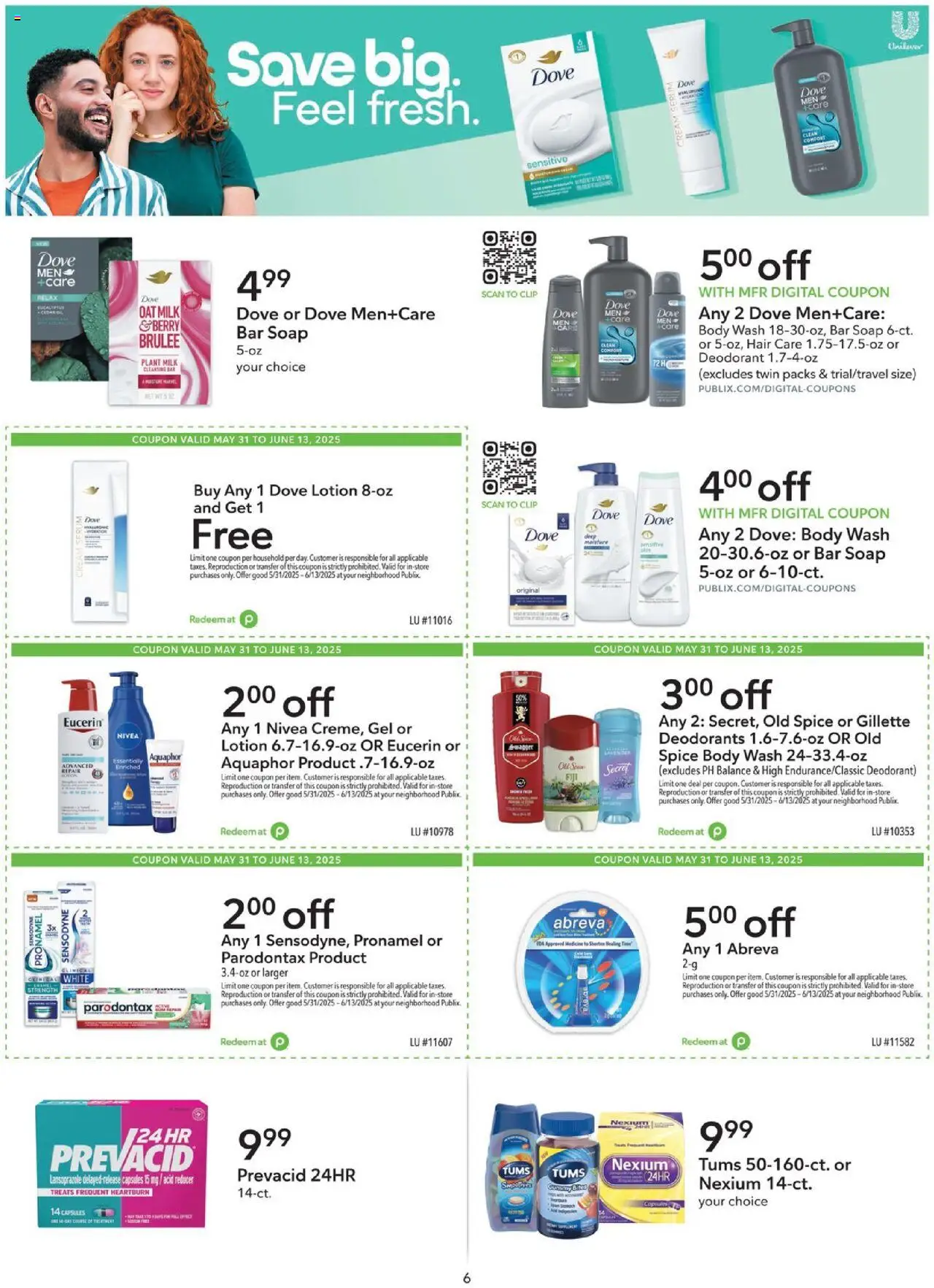 Publix Weekly ad from (05/31/2025) - Ad this week, Flyer - Page number 6