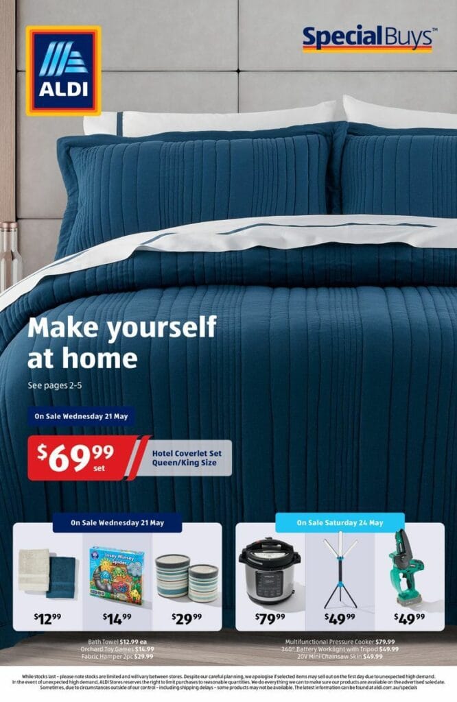ALDI Catalogues from 21 May 10 ALDI Catalogues from 21 MayALDI Catalogues from 21 May Page