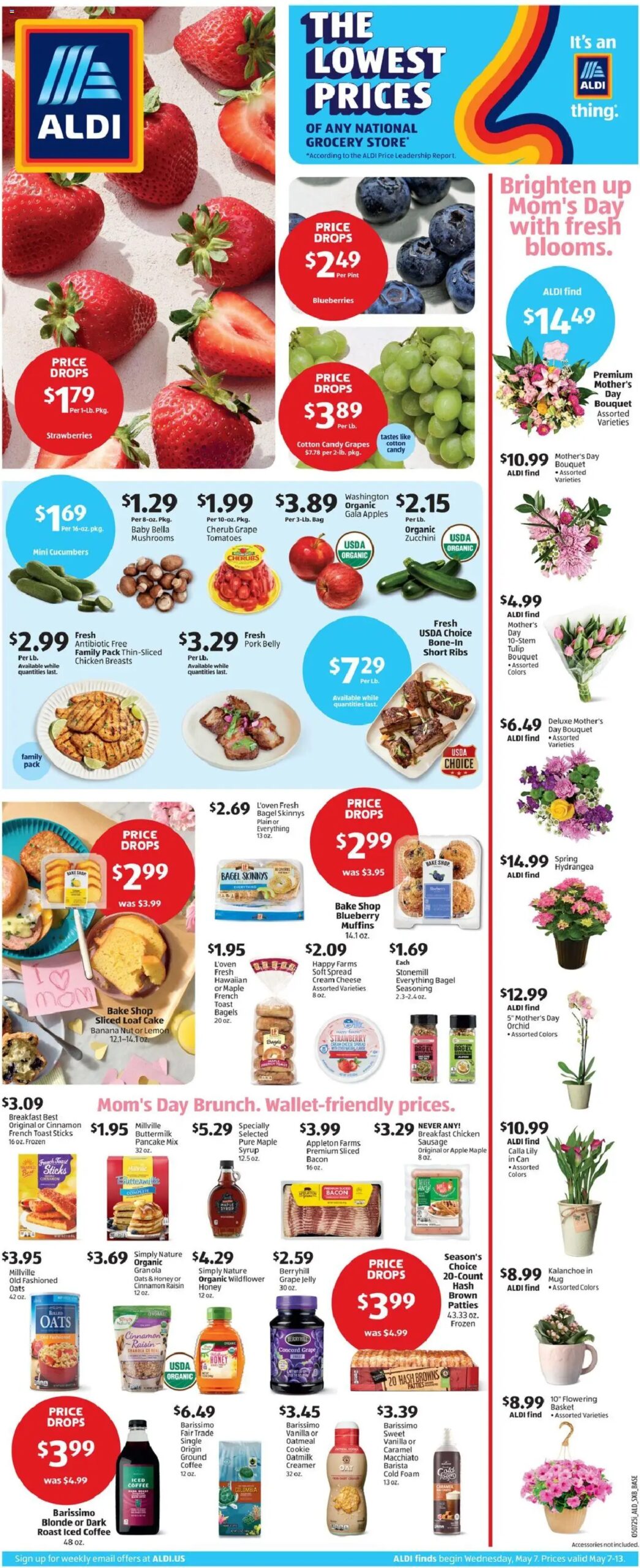 ALDI Weekly Ad from 05/07/2025 🛍️ > Flyer, Sales ad
