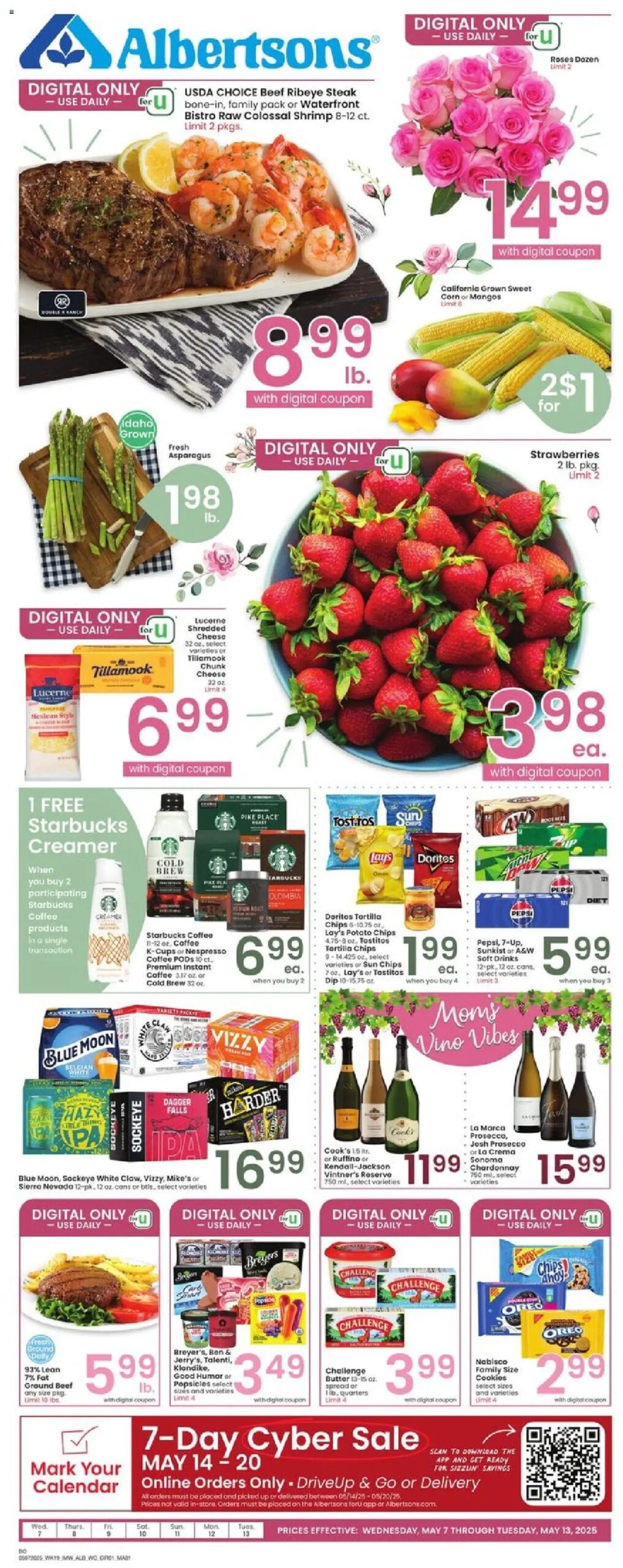 Albertsons Weekly Ad from 05/07/2025 >> Flyer