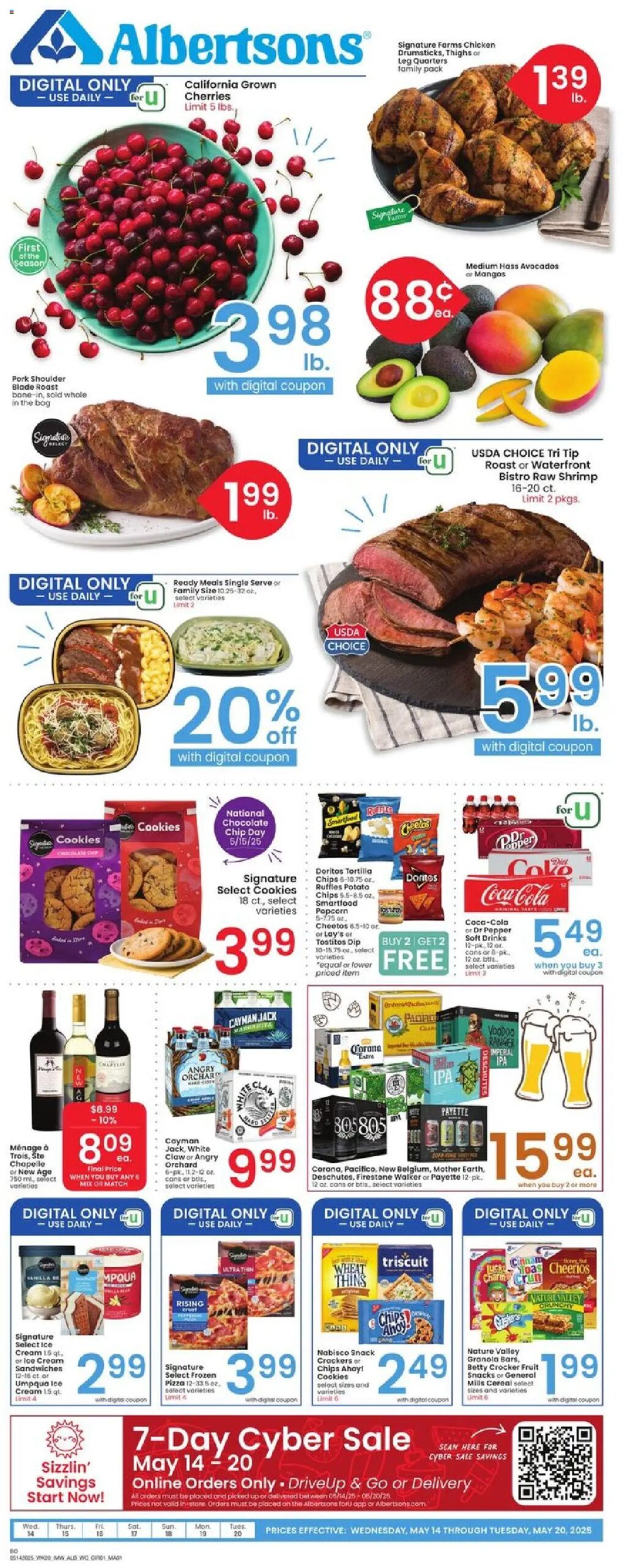 Albertsons Weekly Ad from 05/14/2025 >> Flyer