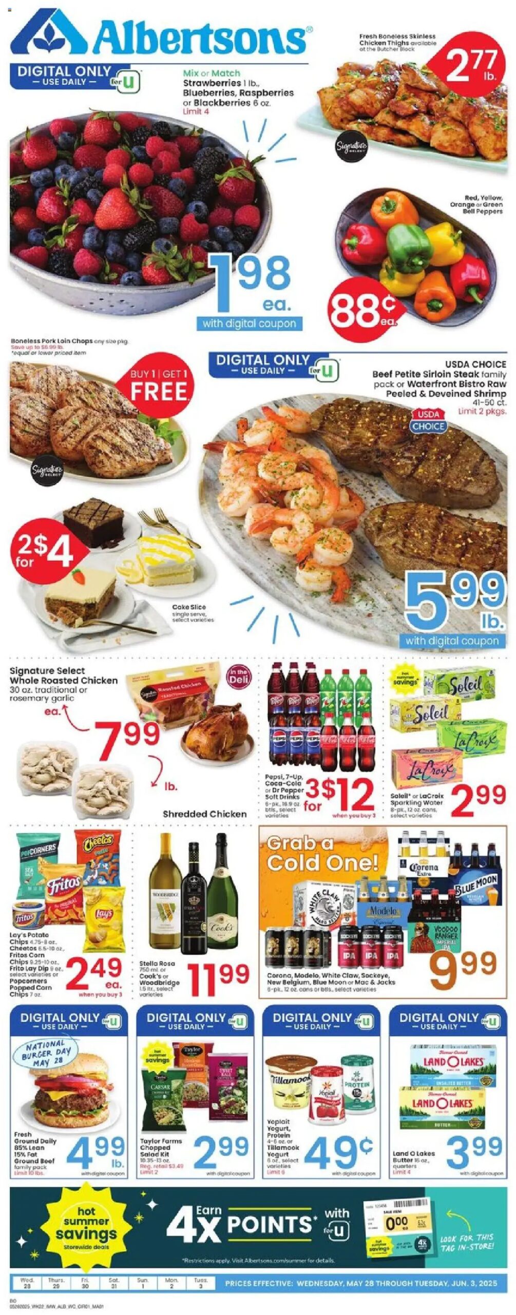 Albertsons Weekly Ad from 05/28/2025 >> Flyer
