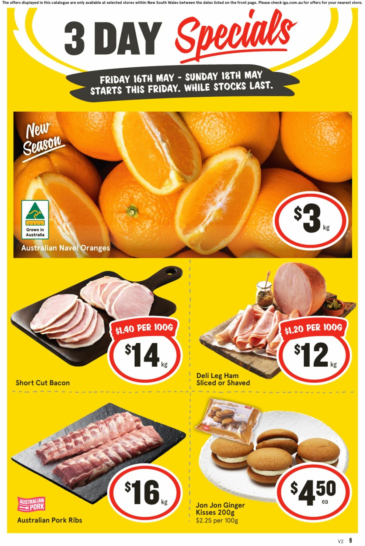 IGA 3 Day Specials Catalogues from 16 MayIGA 3 Day Specials Catalogues from 16 May- Page 3IGA 3 Day Specials Catalogues from 16 May- Page 4