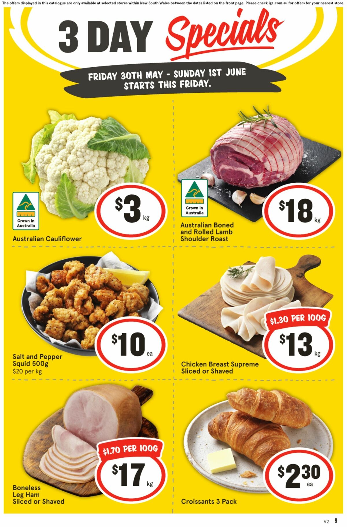 IGA 3 Day Specials Catalogues from 30 MayIGA 3 Day Specials Catalogues from 30 May- Page 3IGA 3 Day Specials Catalogues from 30 May- Page 4