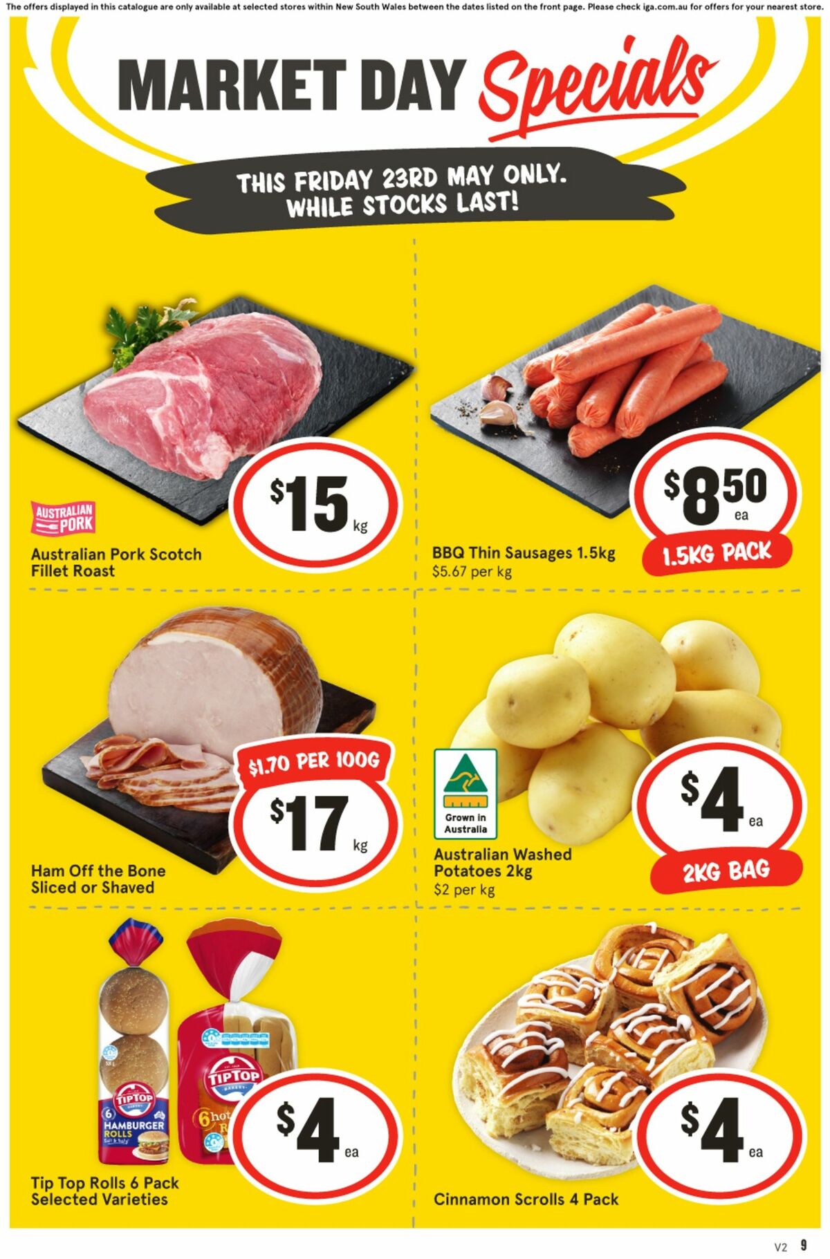 IGA Market Day Specials Catalogues from 23 MayIGA Market Day Specials Catalogues from 23 May- Page 3IGA Market Day Specials Catalogues from 23 May- Page 4