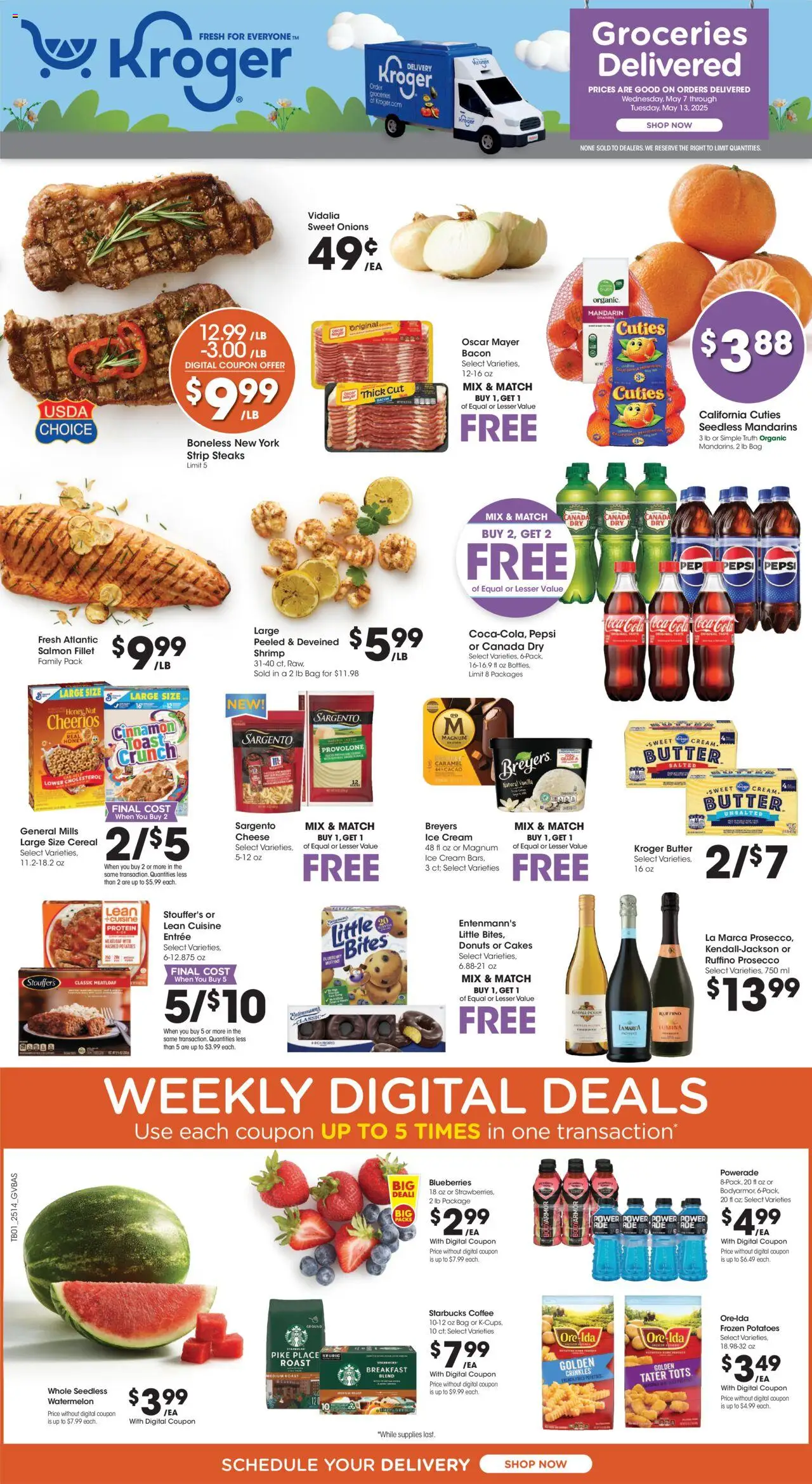 KROGER Weekly ad from 05/07/2025 >> Ad for next week