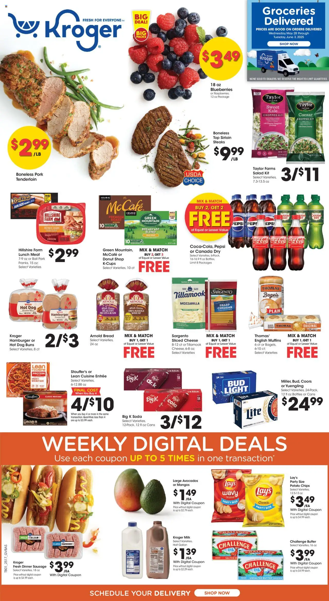 KROGER Weekly ad from 05/28/2025 >> Ad for next week