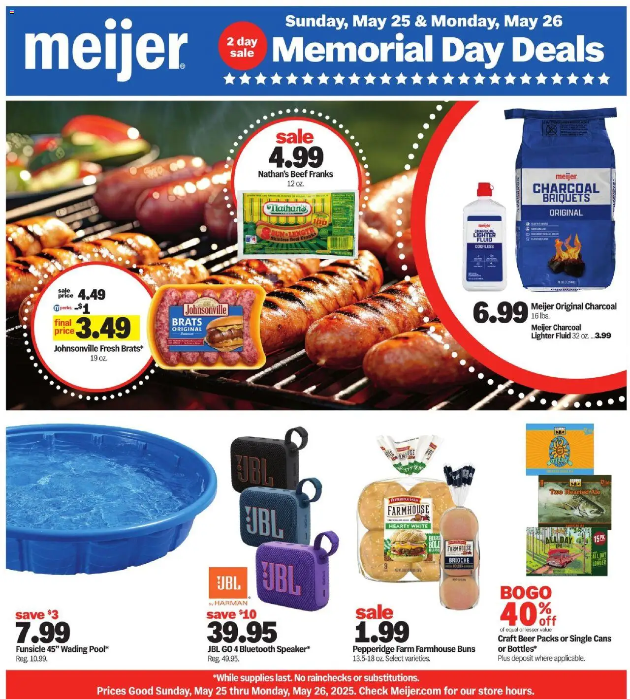 MEIJER AD from 05/25/2025 >> Memorial Day Deals > PREVIEW