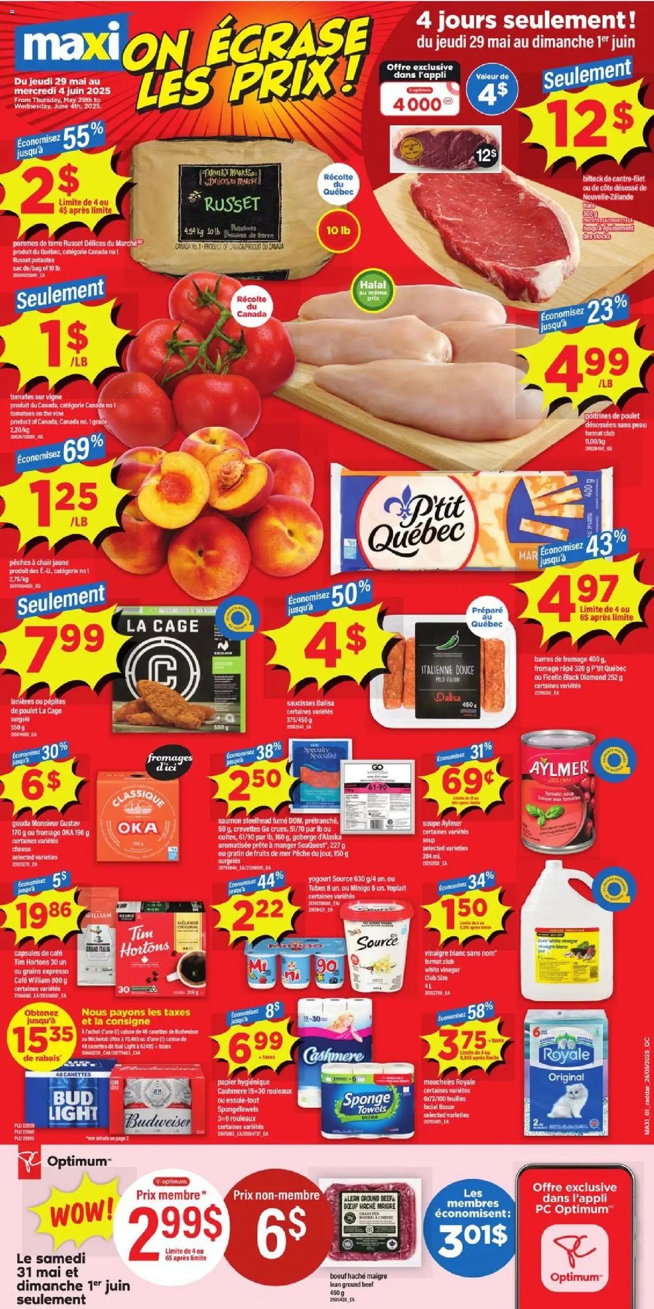 Maxi weekly flyer starting May 29, 2025 ⭐️