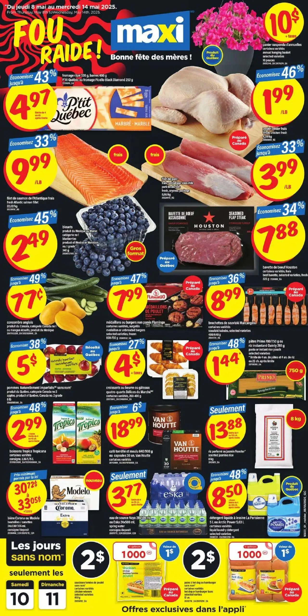 Maxi weekly flyer starting May 8, 2025 ⭐️