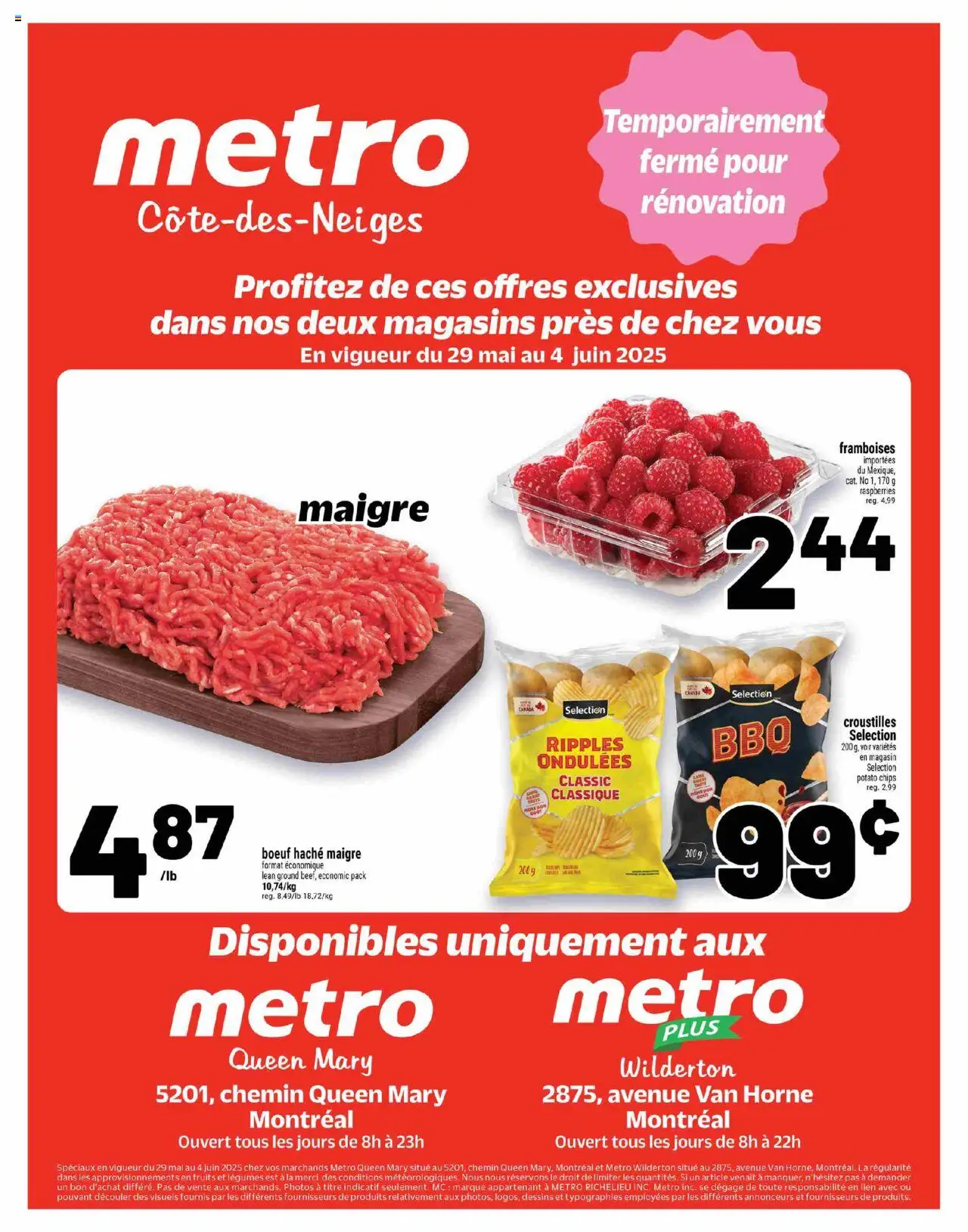 Metro weekly flyer starting May 29, 2025 ⭐️