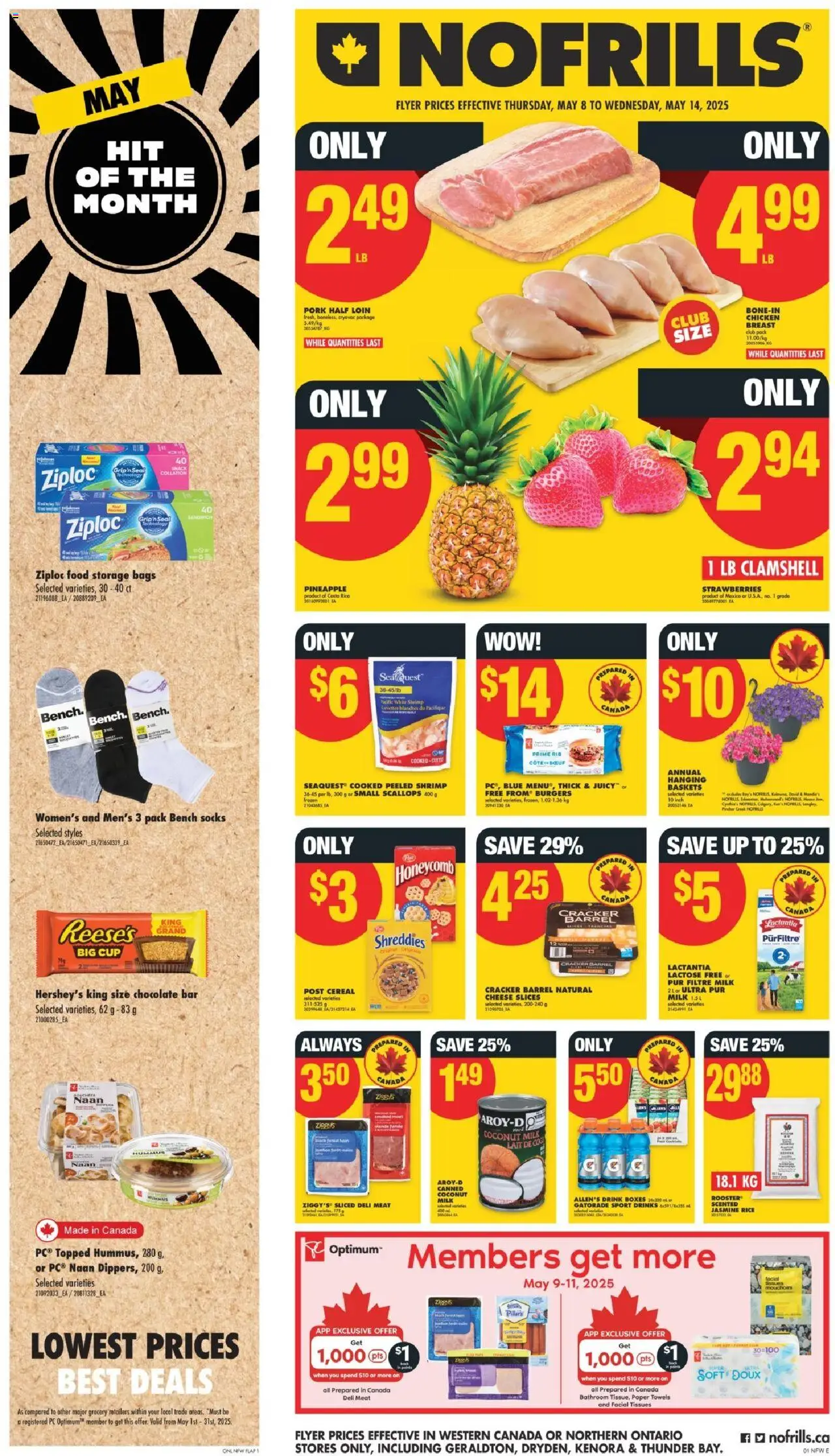 No Frills weekly flyer starting May 8, 2025 ⭐️