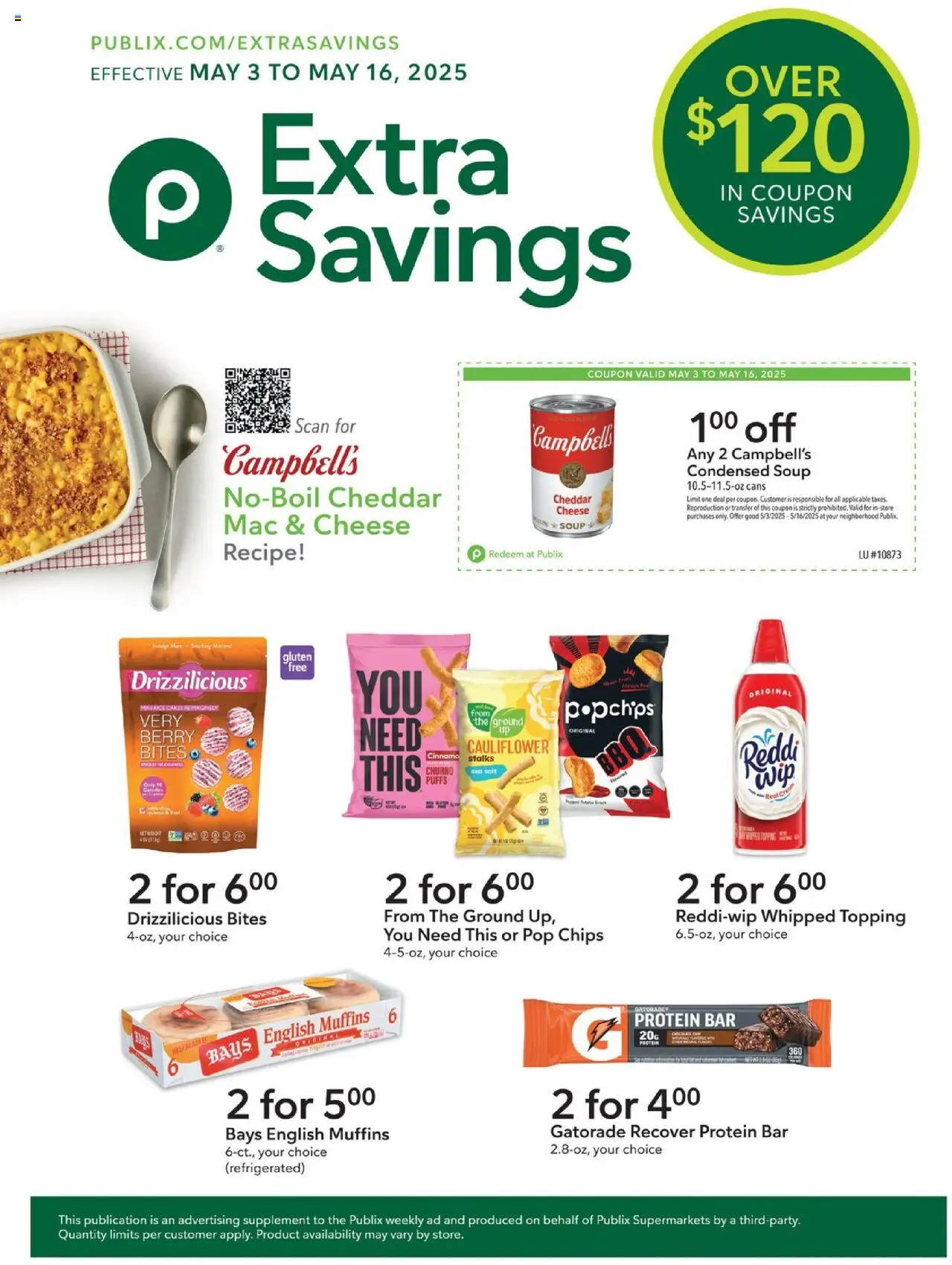 PUBLIX Weekly ad from 05/03/2025 >> Ad this week, Flyer
