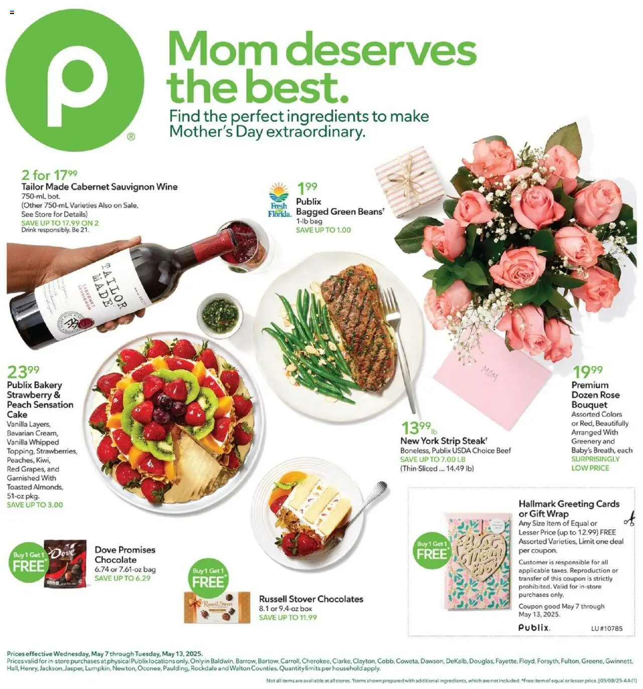 PUBLIX Weekly ad from 05/07/2025 >> Ad this week, Flyer