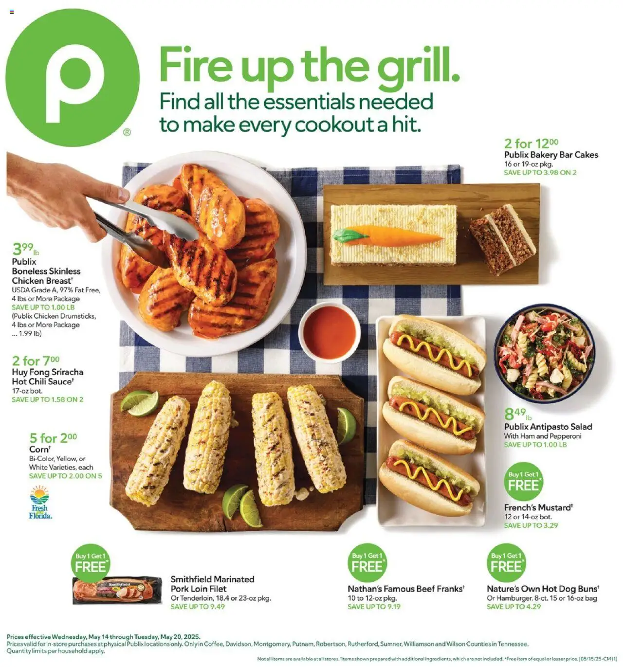 PUBLIX Weekly ad from 05/14/2025 >> Ad this week, Flyer