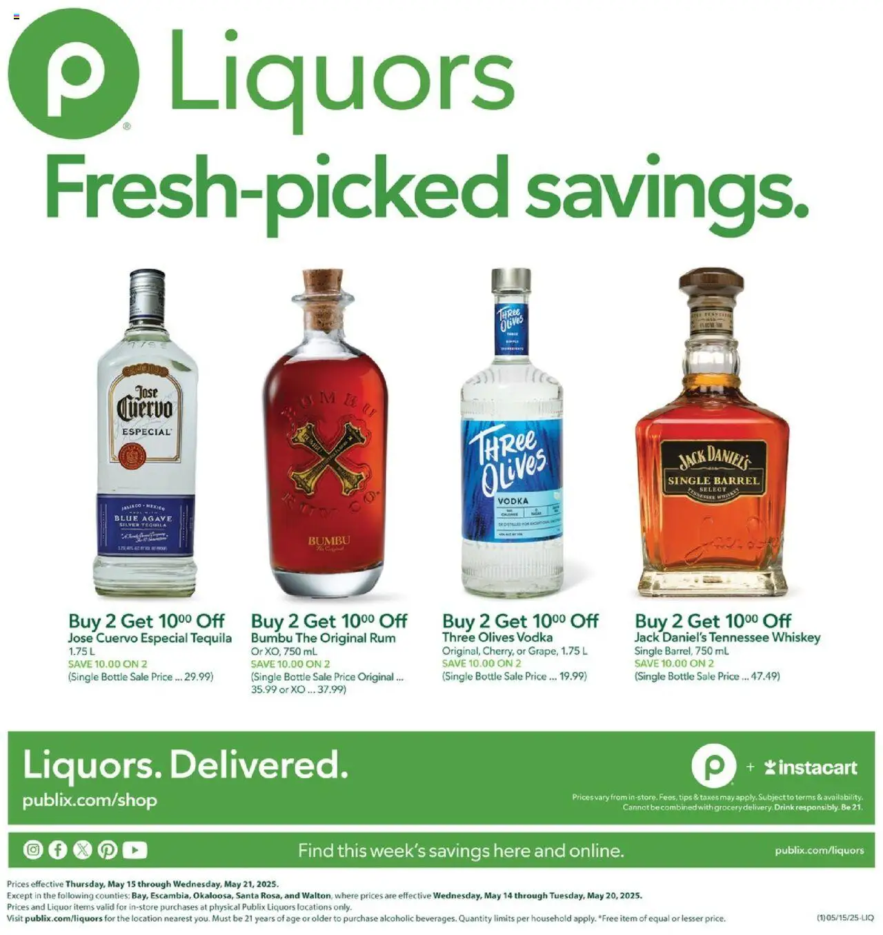 PUBLIX Weekly ad from 05/15/2025 >> Ad this week, Flyer