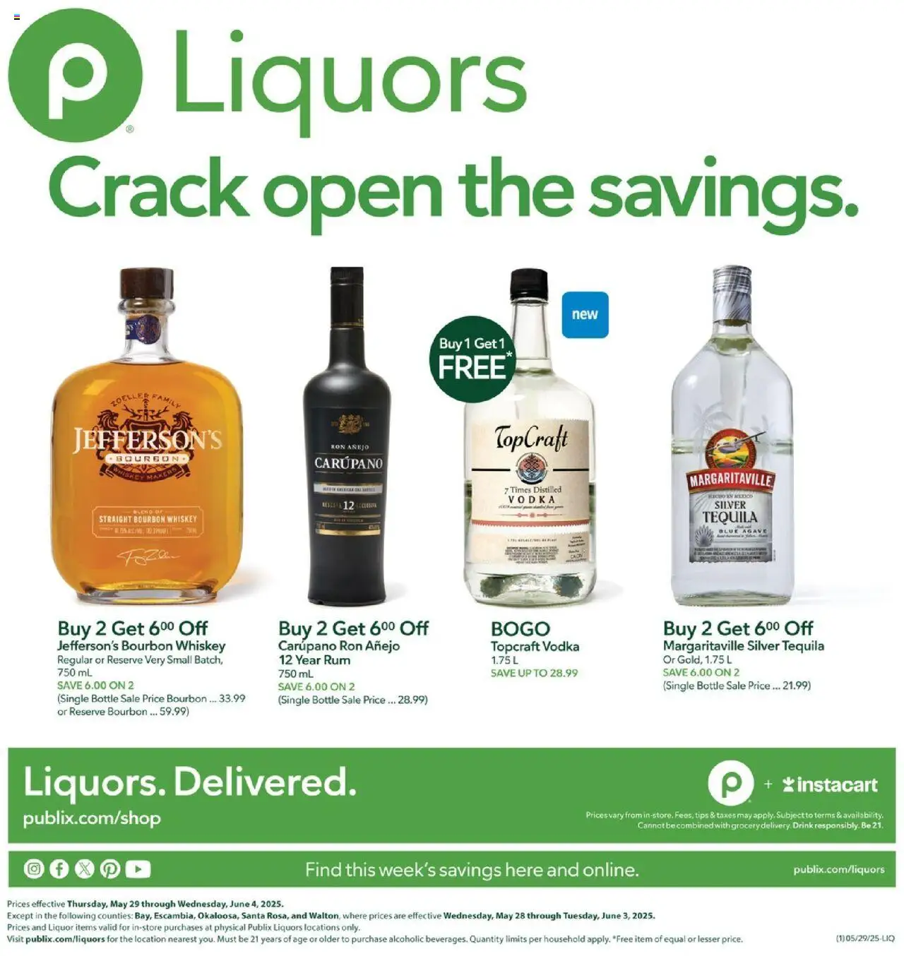 PUBLIX Weekly ad from 05/29/2025 >> Ad this week, Flyer