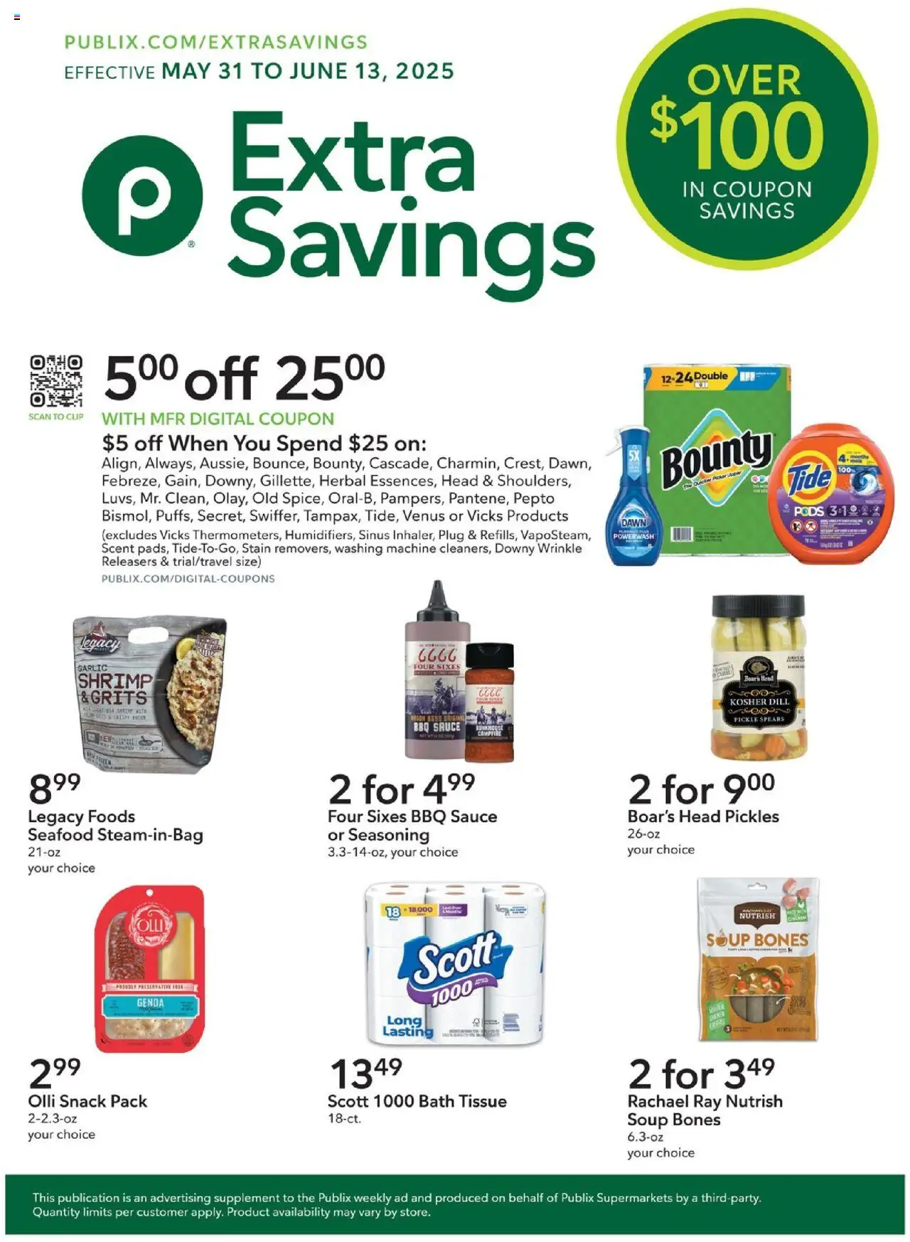 PUBLIX Weekly ad from 05/31/2025 >> Ad this week, Flyer