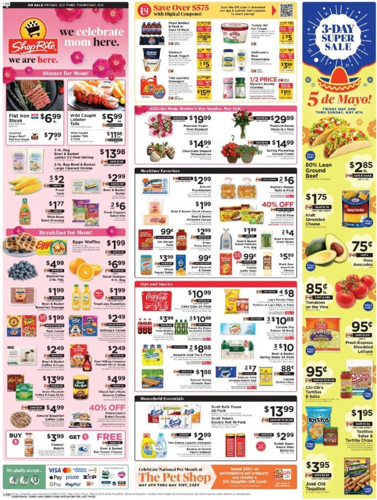 ShopRite Circular from 05022025 gtgt Weekly Ad flyer