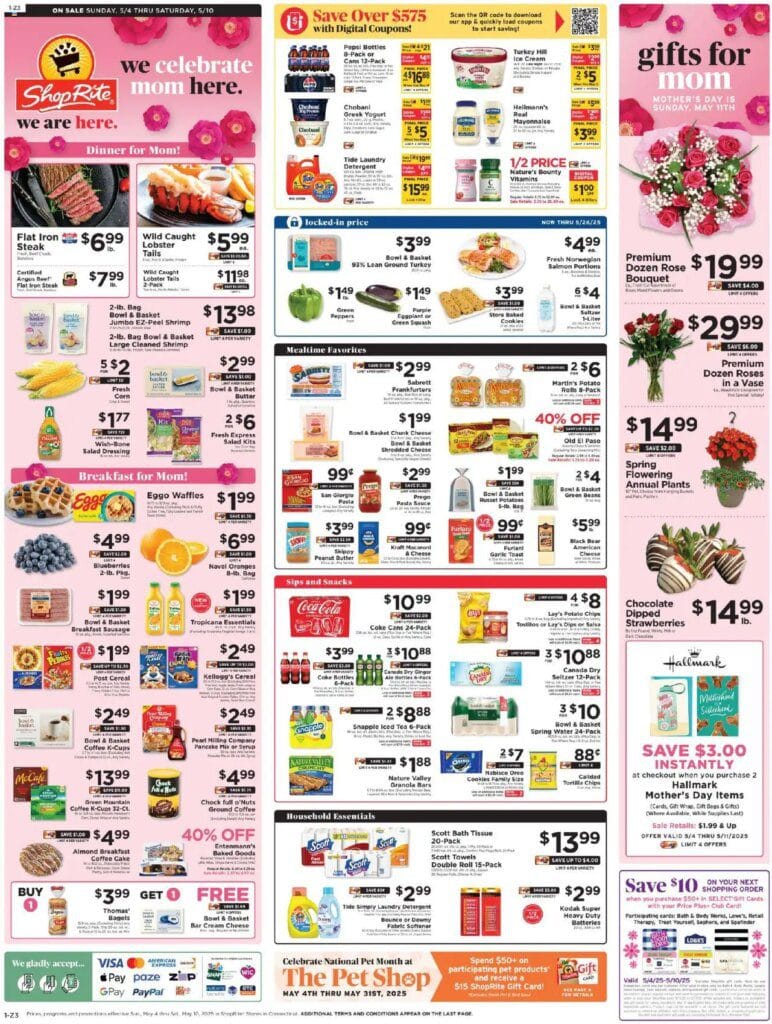 ShopRite Circular from 05042025 gtgt Weekly Ad flyer