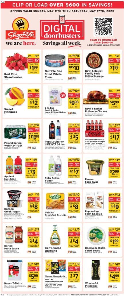 ShopRite Circular from 05112025 gtgt Weekly Ad flyer scaled