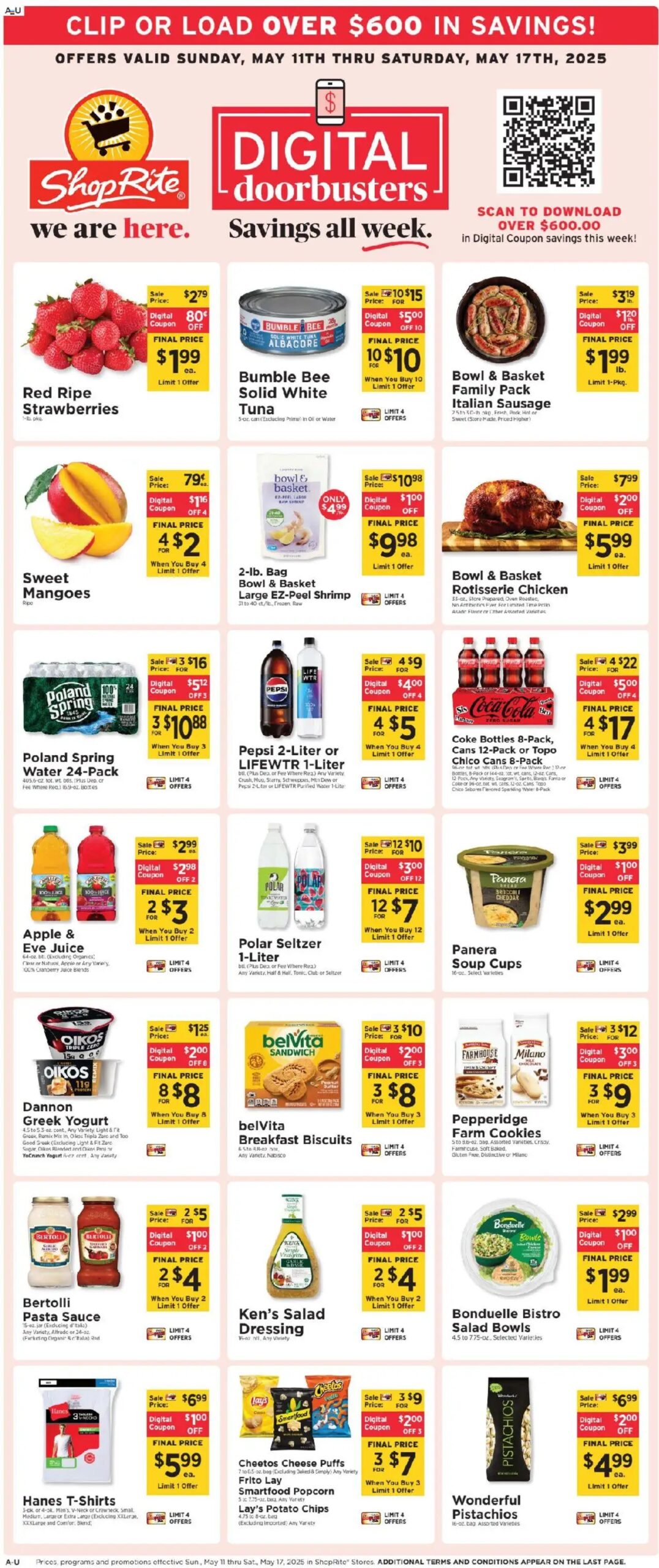 ShopRite Circular from 05/11/2025 >> Weekly Ad, flyer