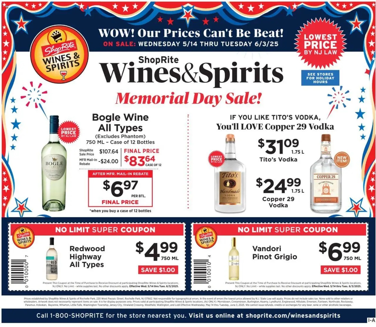 ShopRite Circular from 05/14/2025 >> Weekly Ad, flyer
