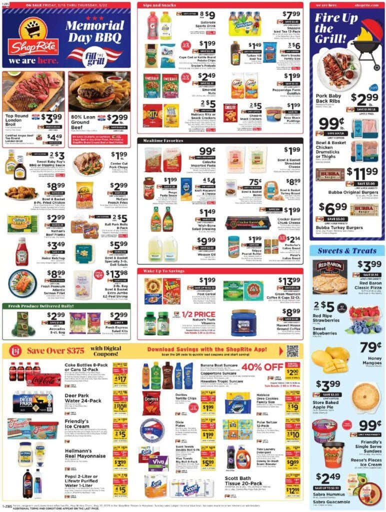 ShopRite Circular from 05162025 gtgt Weekly Ad flyer
