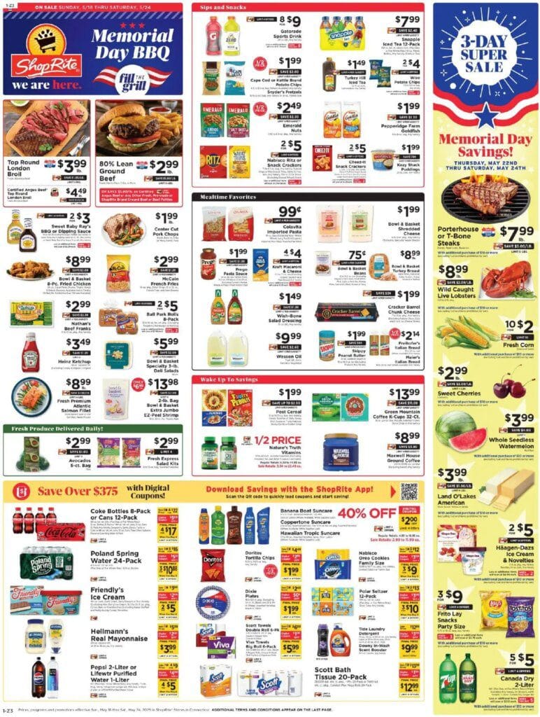ShopRite Circular from 05182025 gtgt Weekly Ad flyer